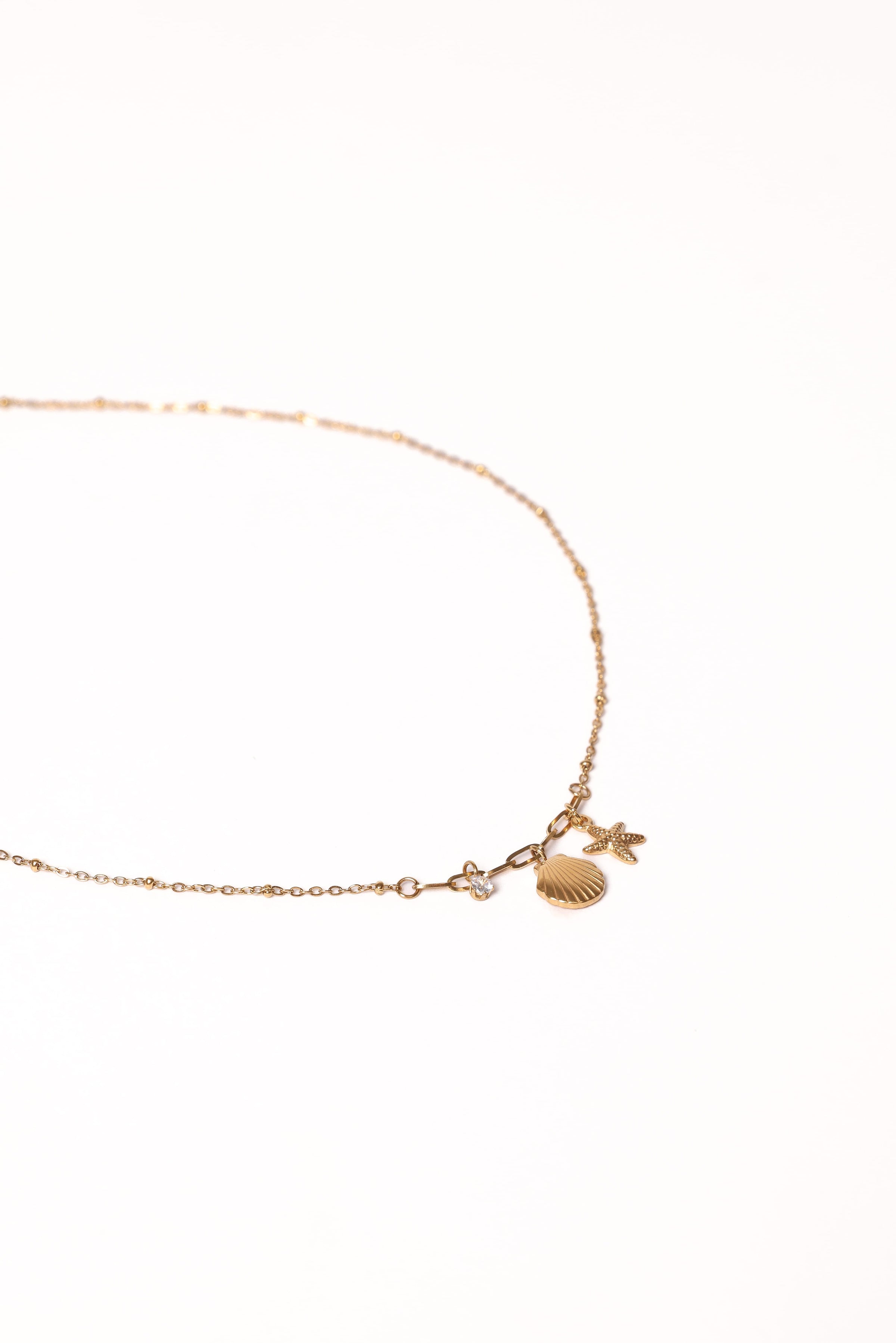 Petal and Pup USA ACCESSORIES Ida Necklace - Gold One Size