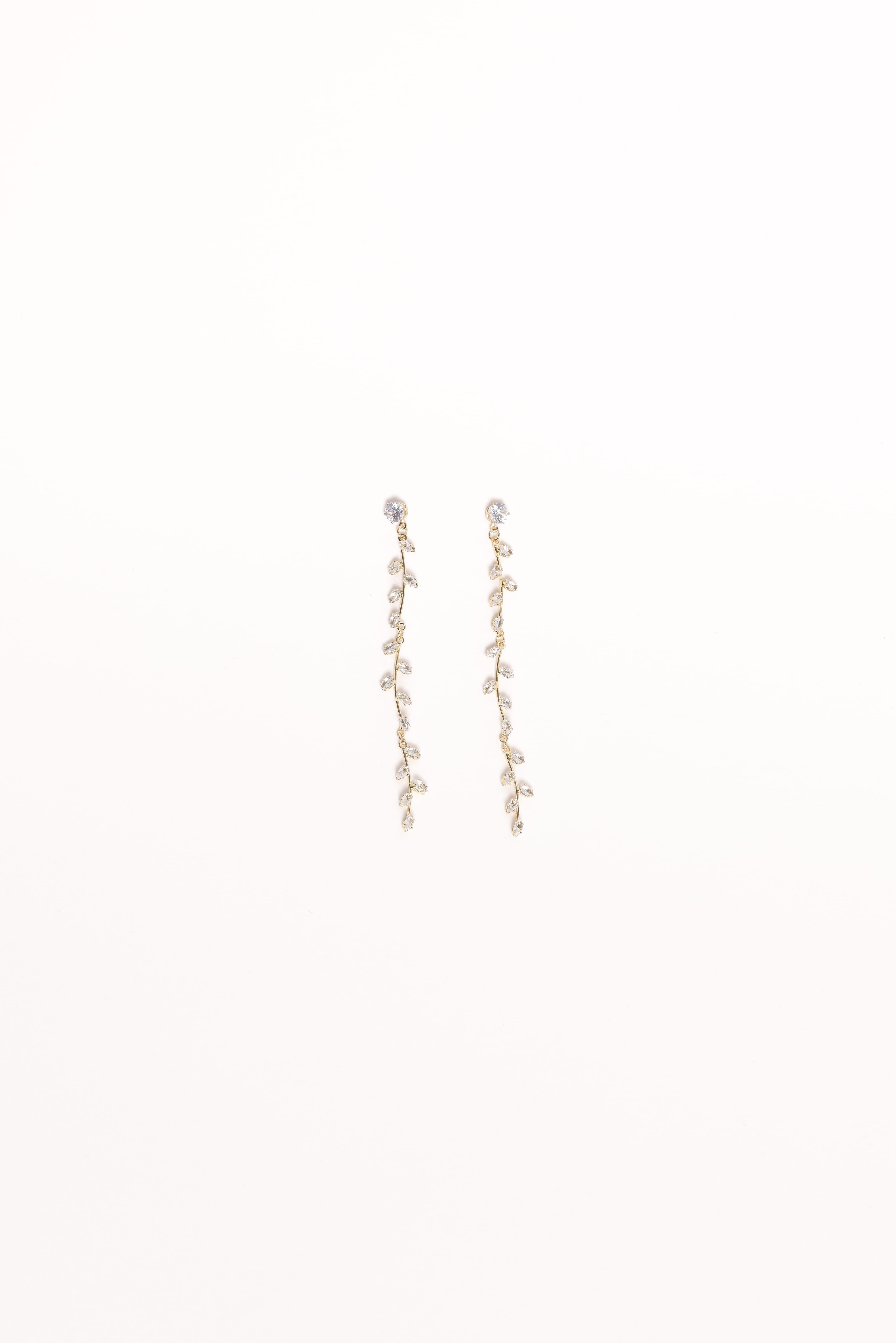 Petal and Pup USA ACCESSORIES Indira Earrings - Gold One Size