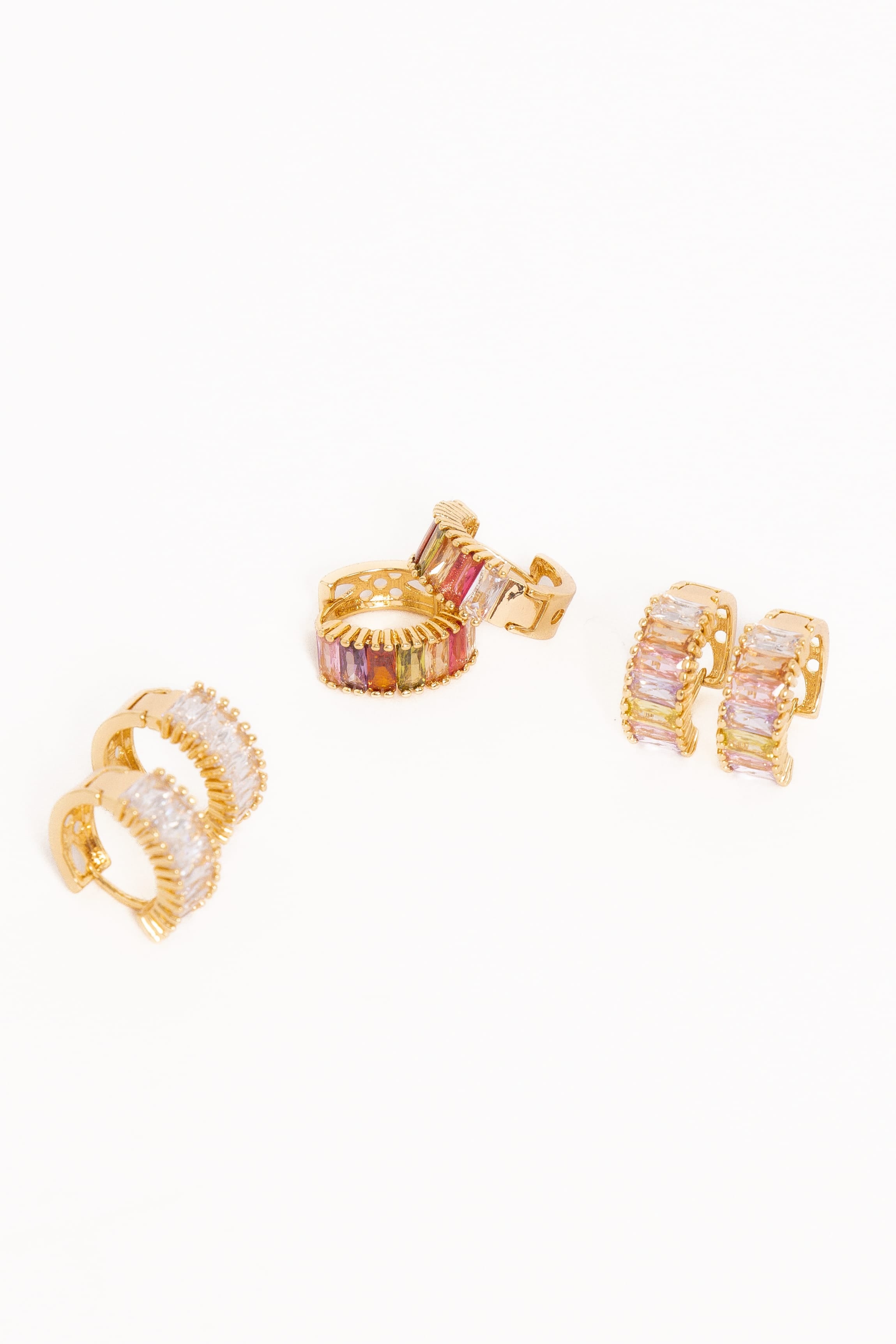 Petal and Pup USA ACCESSORIES Isla 3 Pack Earrings Set - Multi One Size