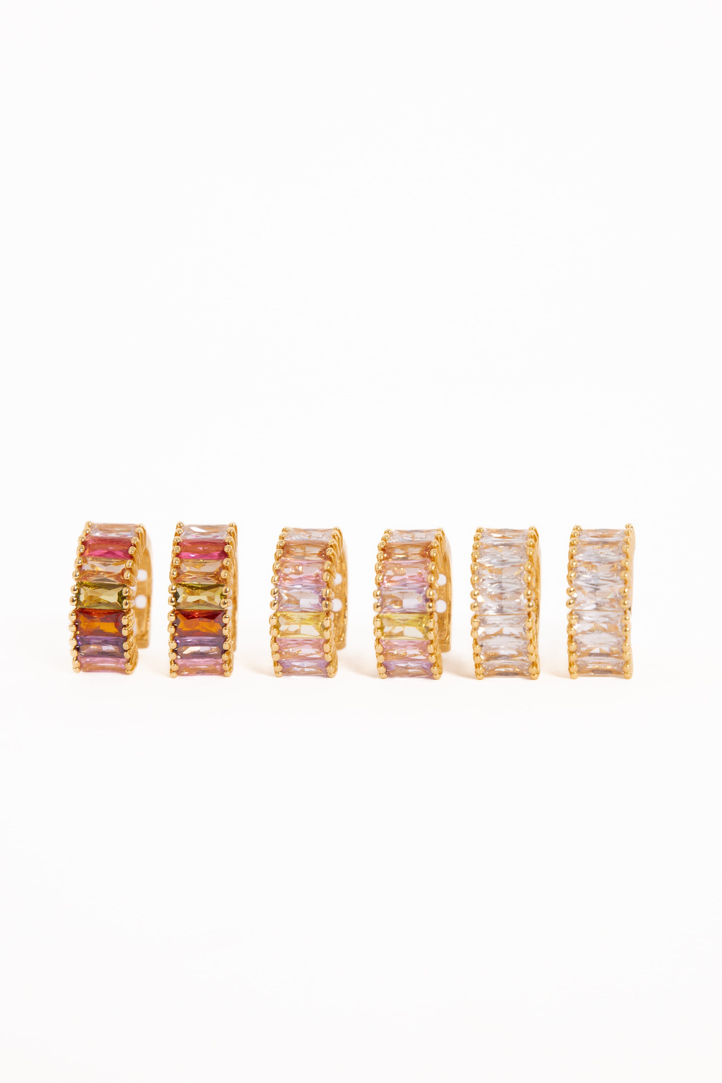Petal and Pup USA ACCESSORIES Isla 3 Pack Earrings Set - Multi One Size