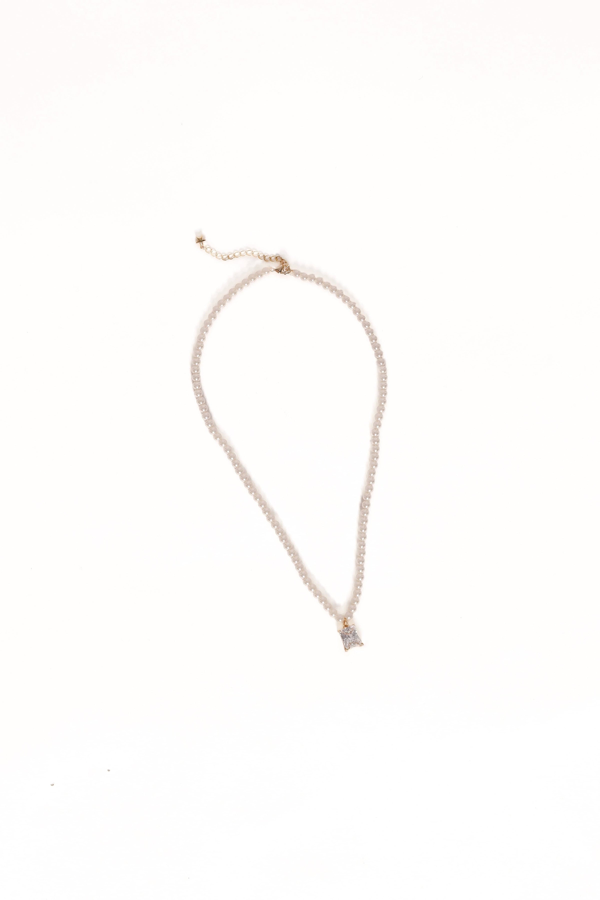 Petal and Pup USA ACCESSORIES Isobel Necklace - Pearl One Size