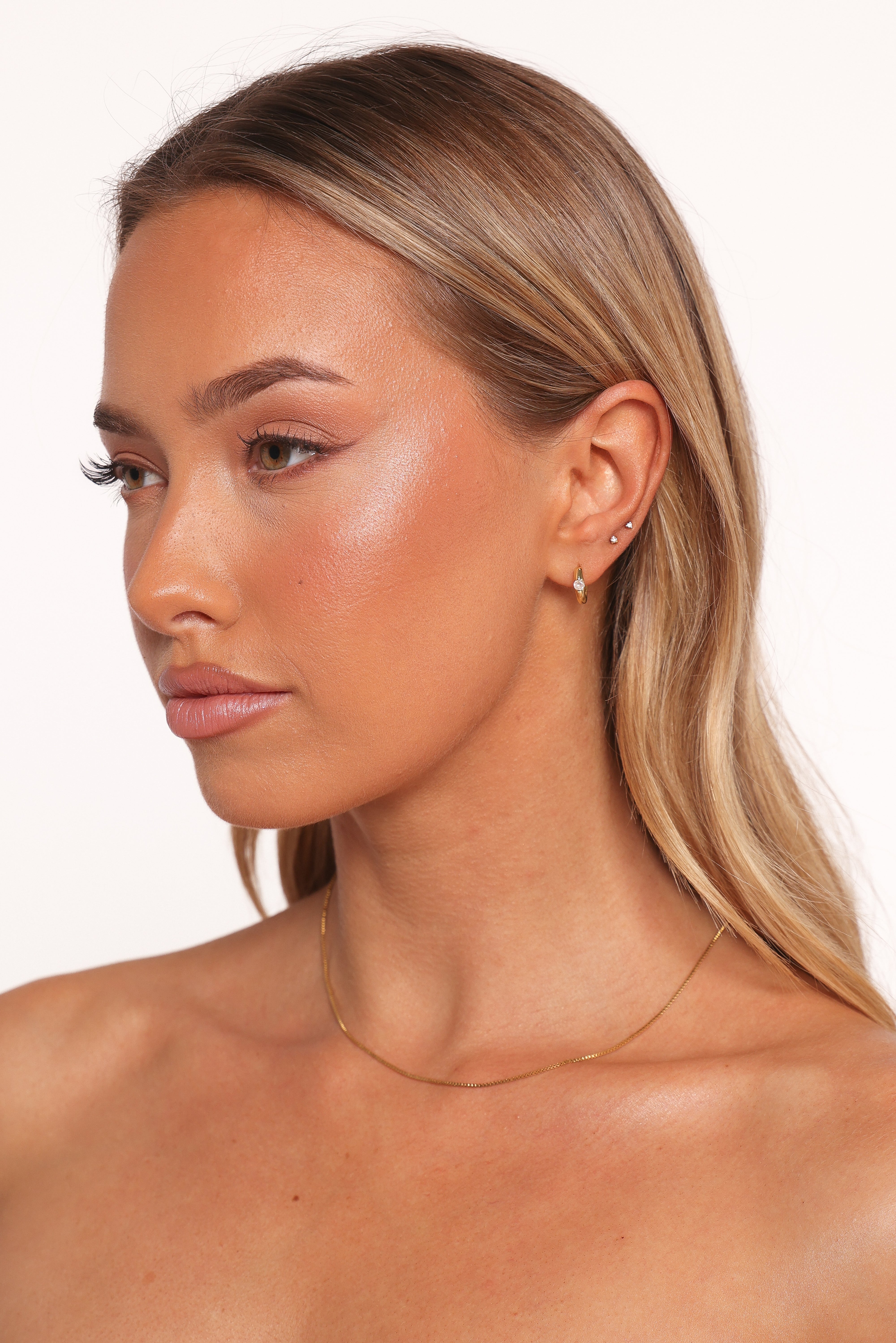 Petal and Pup USA ACCESSORIES Java Earrings - Gold One Size