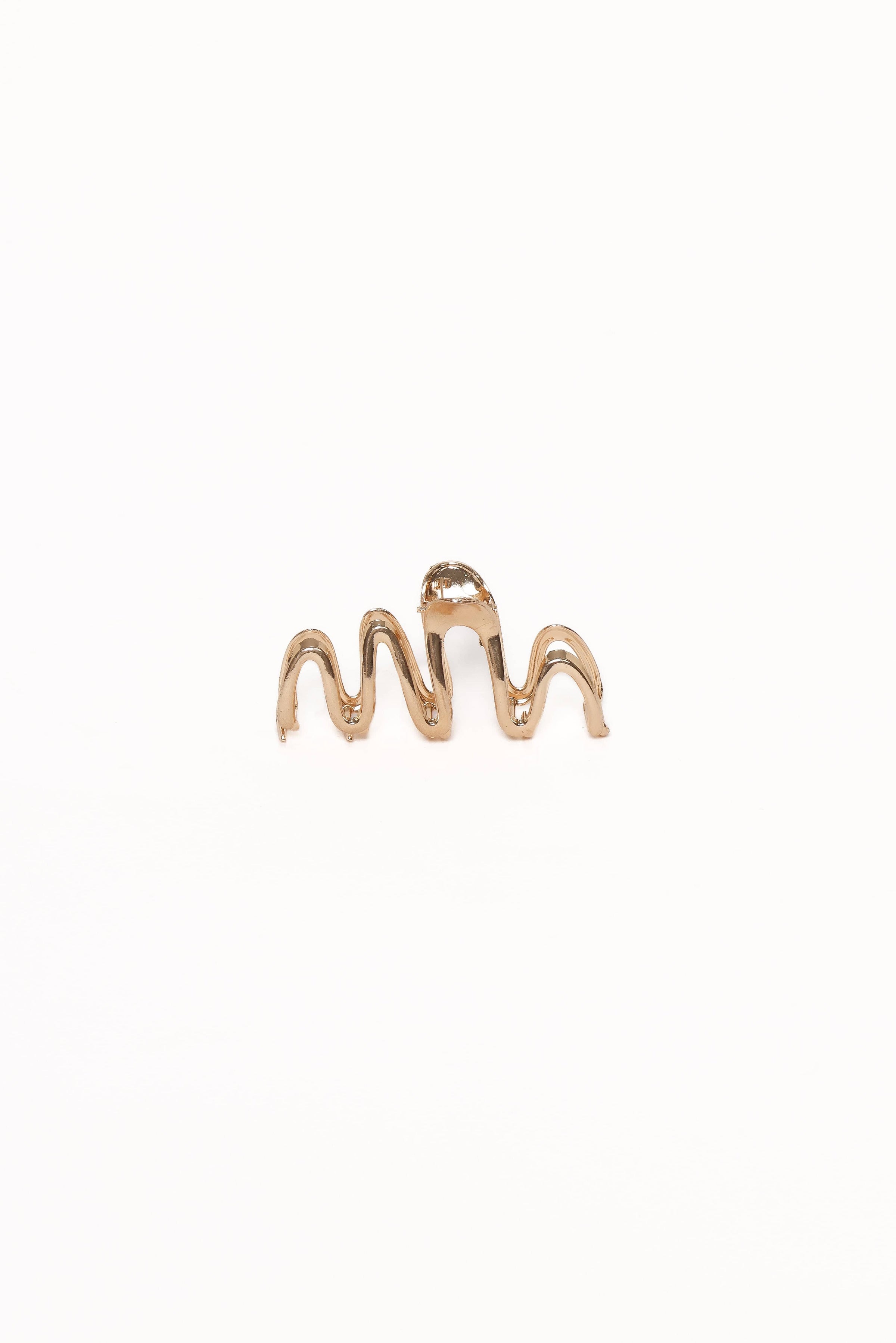Petal and Pup USA ACCESSORIES Jem Hair Clip - Gold One Size