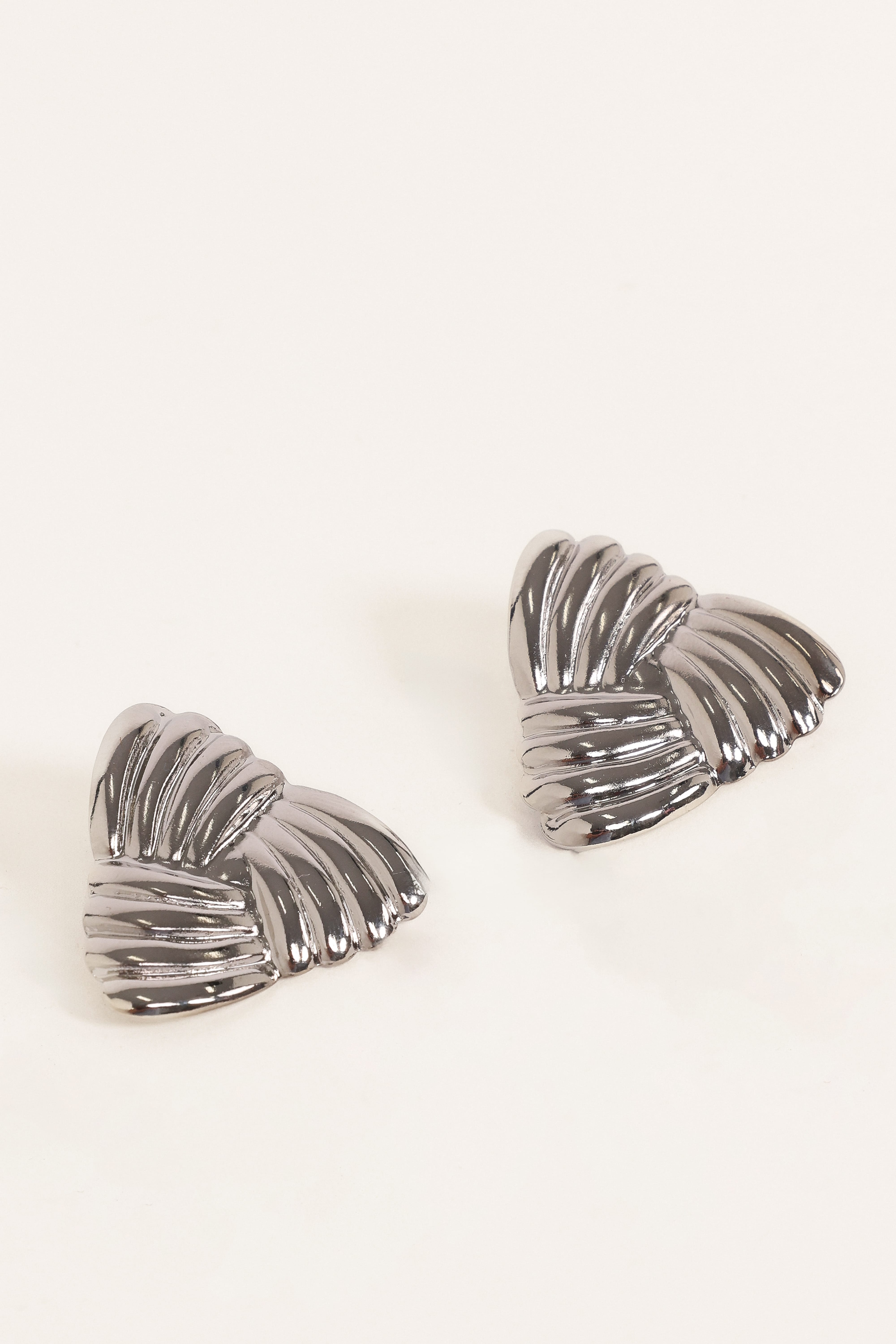 Petal and Pup USA ACCESSORIES Katana Earrings - Silver One Size