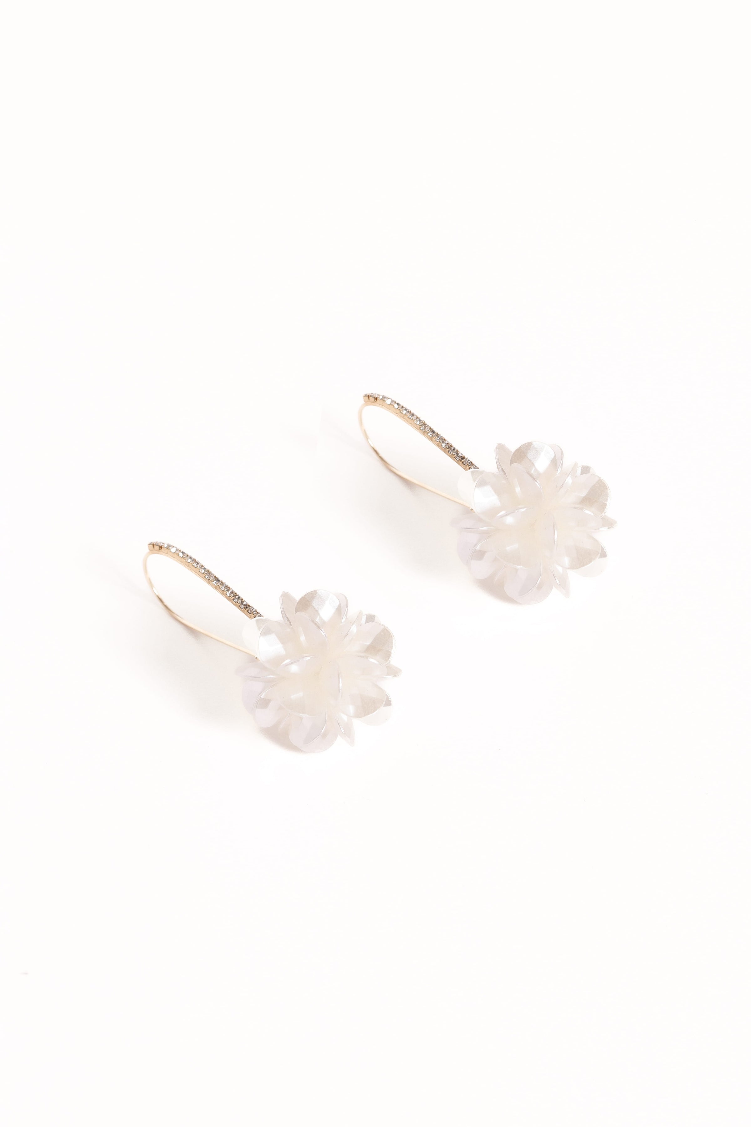 Petal and Pup USA ACCESSORIES Katia Earrings - White One Size