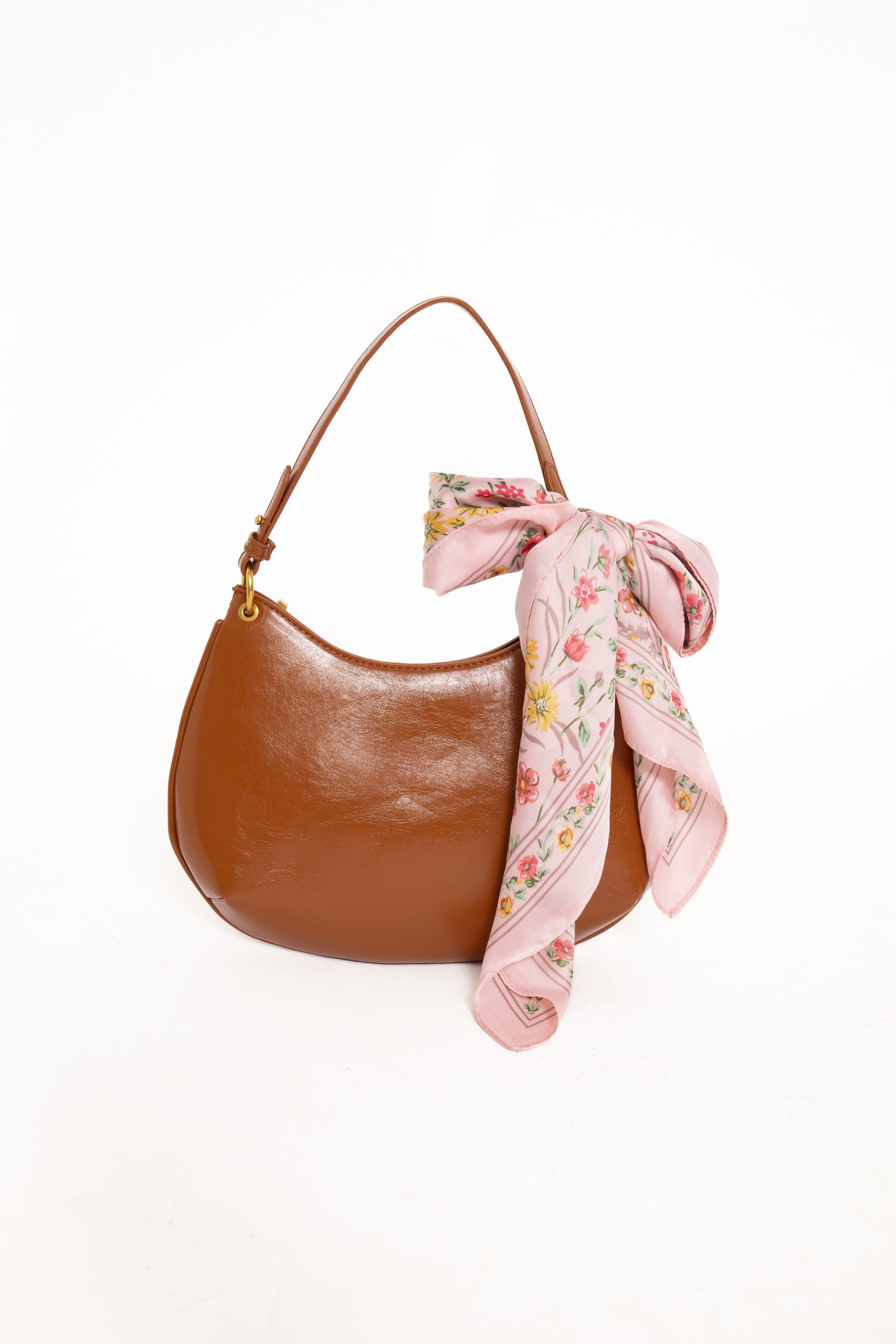 Petal and Pup USA ACCESSORIES Kaylie Scarf - Pink Floral One Size
