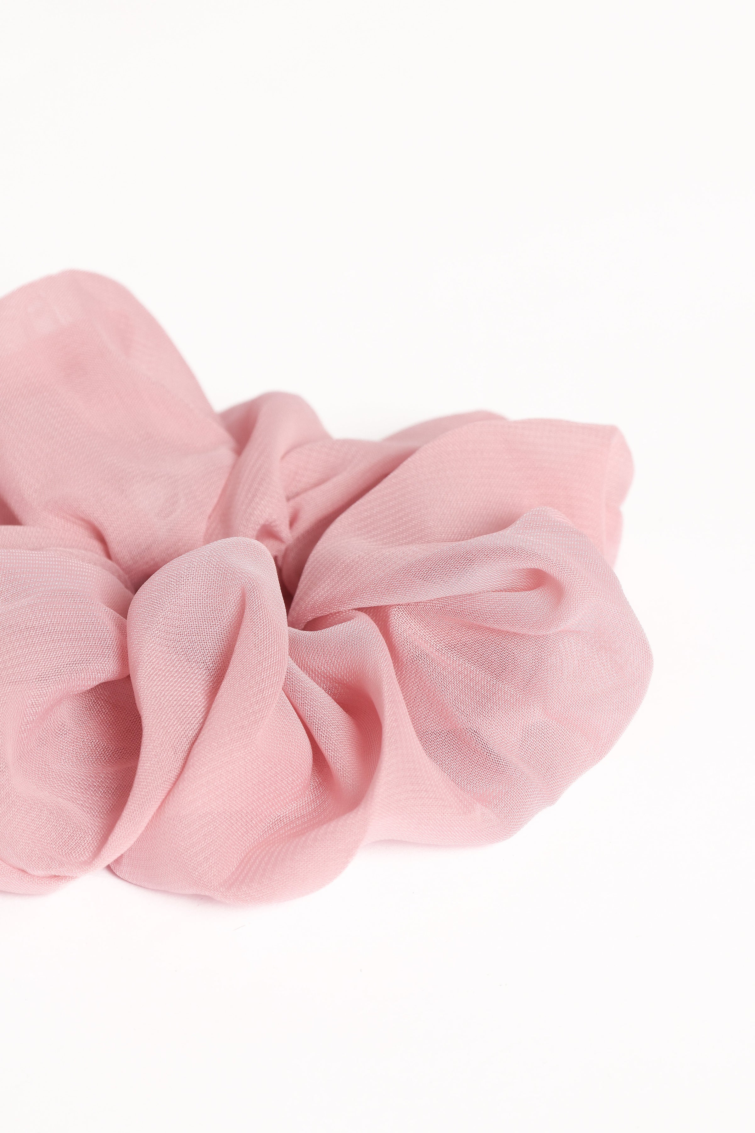 Petal and Pup USA ACCESSORIES Kelly Scrunchie - Pink One Size