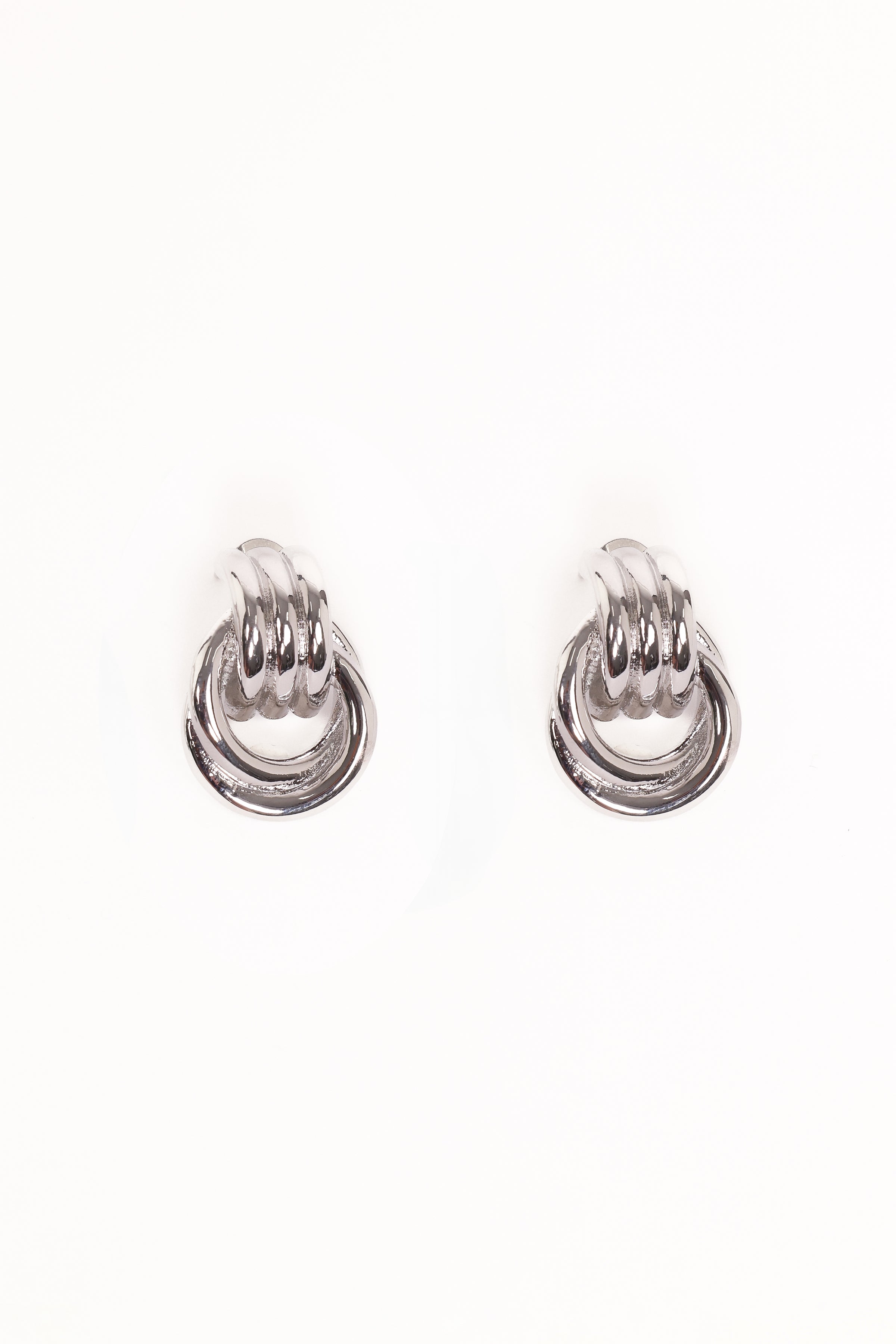 Petal and Pup USA ACCESSORIES Kinley Earrings - Silver One Size