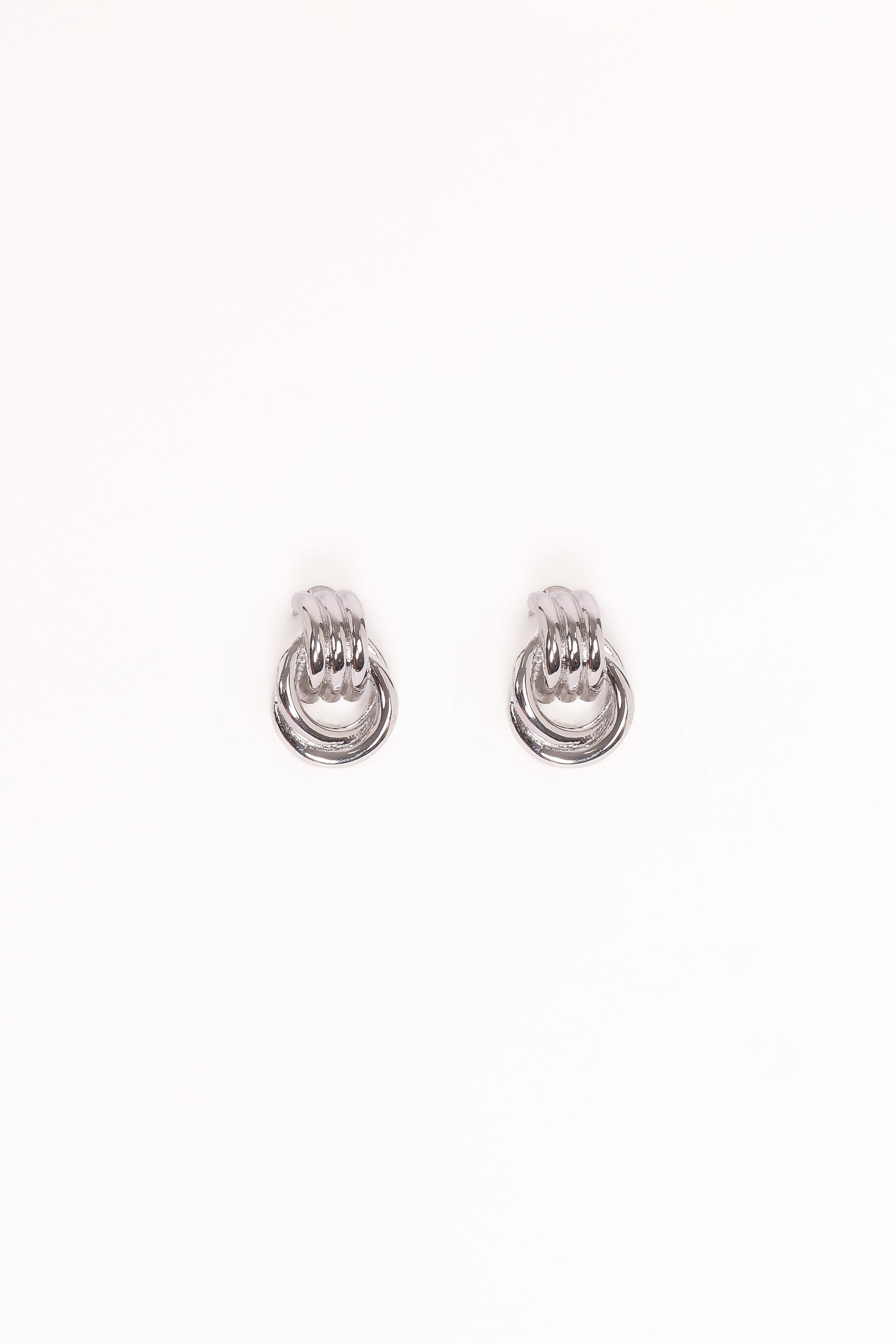 Petal and Pup USA ACCESSORIES Kinley Earrings - Silver One Size