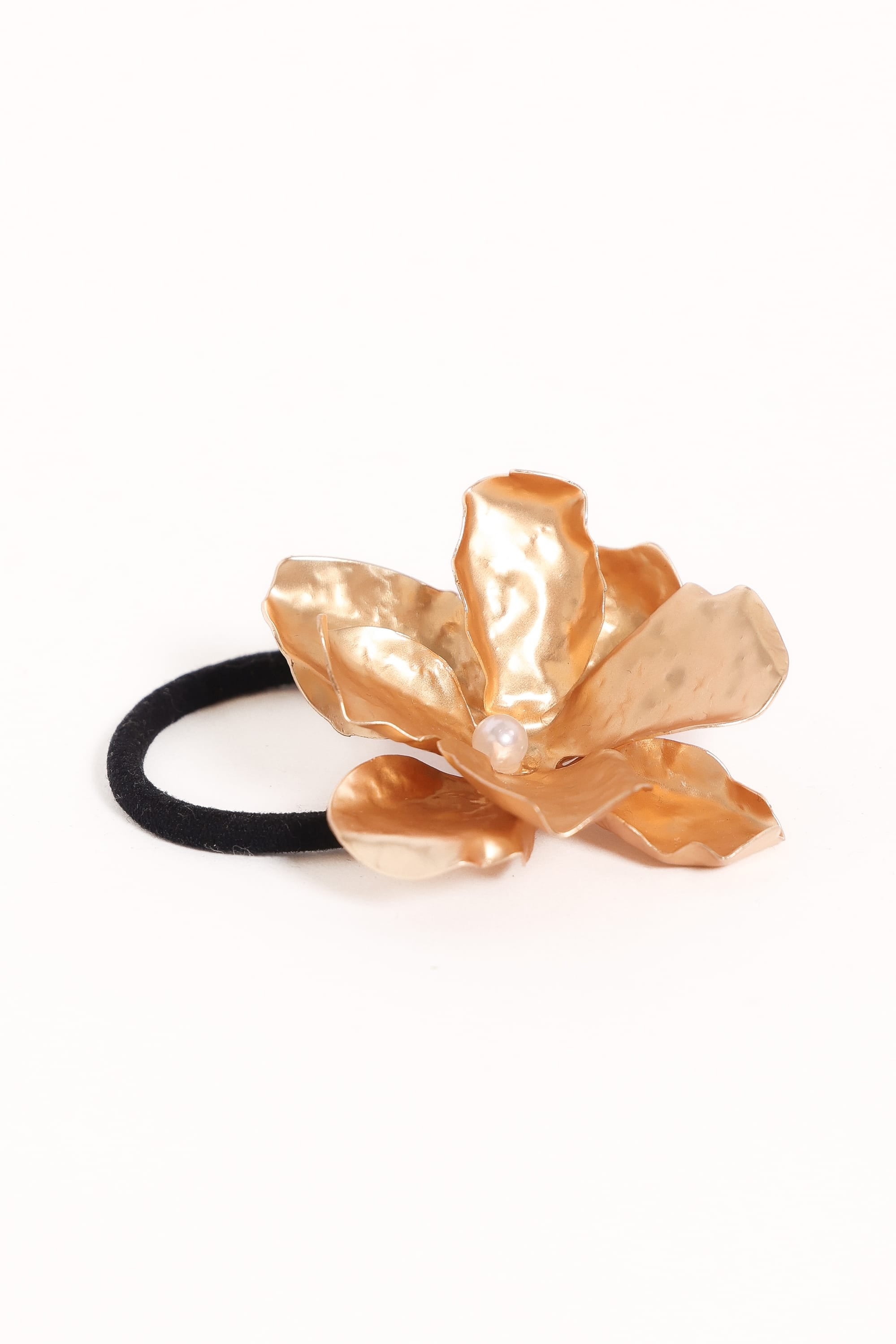 Petal and Pup USA ACCESSORIES Kora Hair Tie - Gold One Size