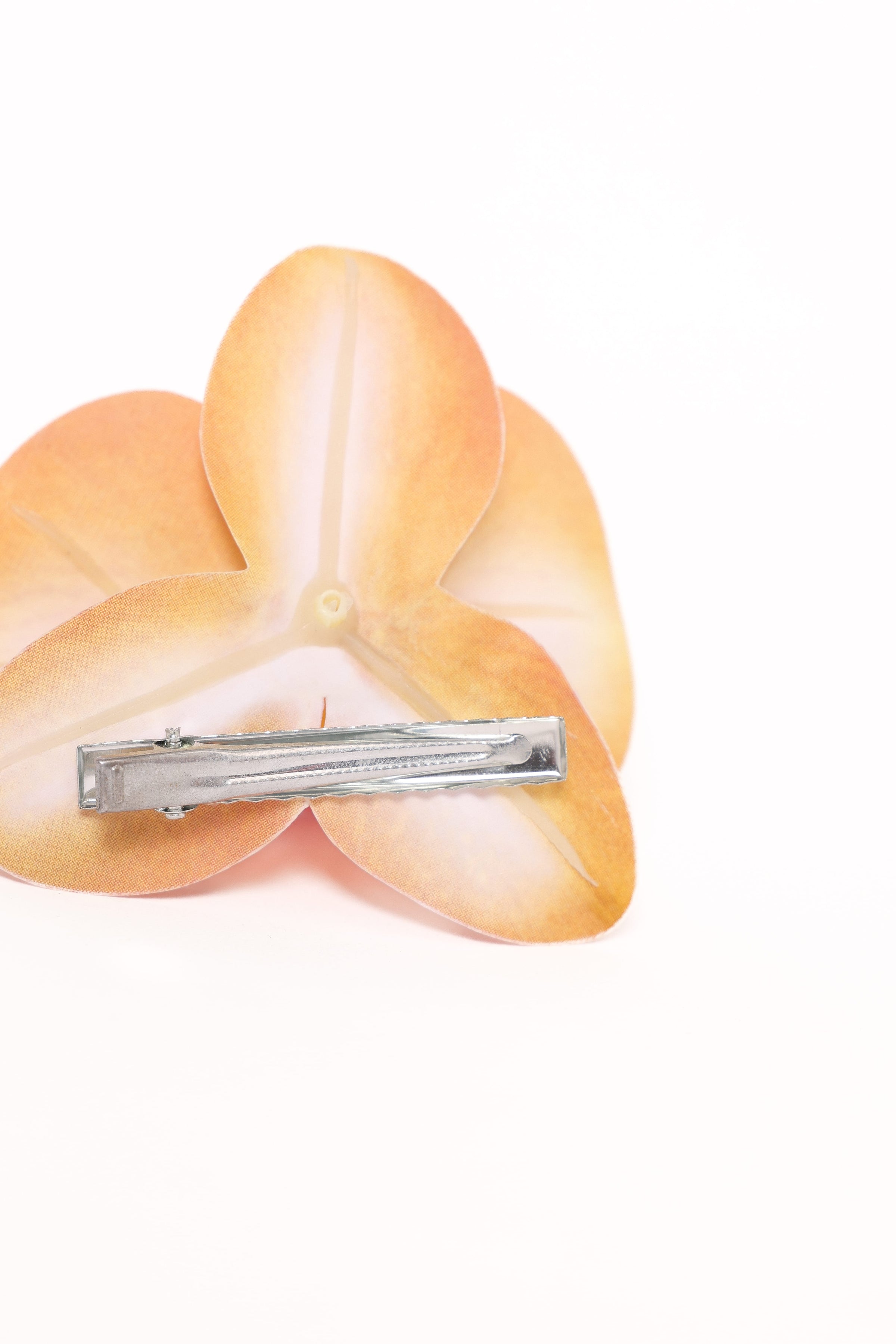 Petal and Pup USA ACCESSORIES Leila Orchid Hair Clip - Orange One Size