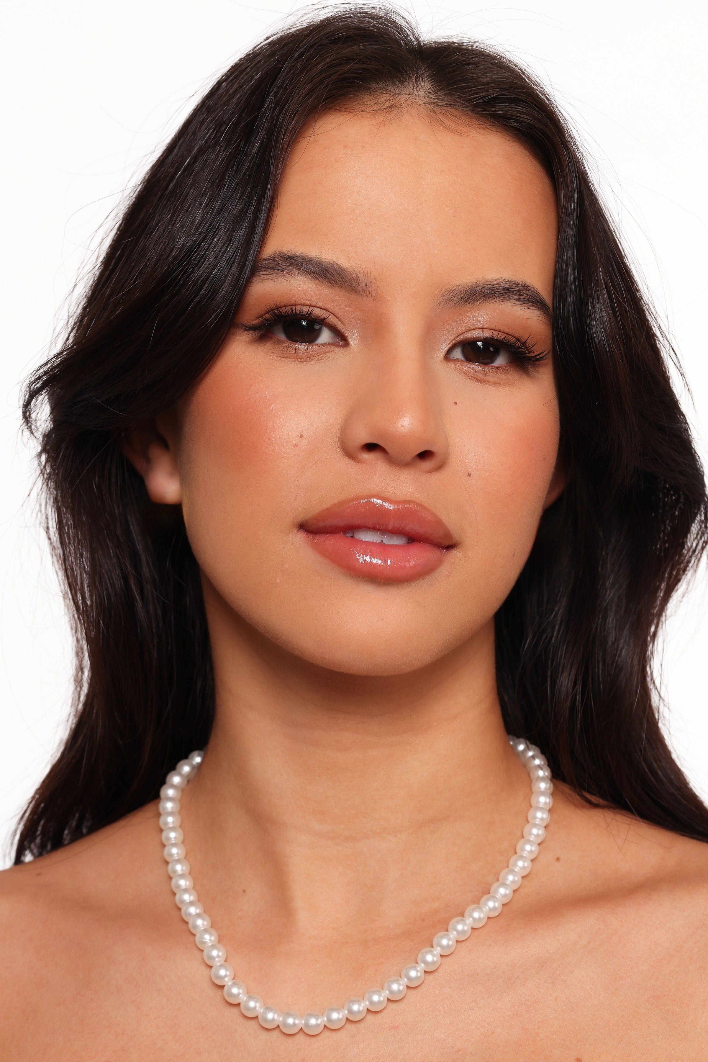 Petal and Pup USA ACCESSORIES Leni Necklace - Pearl One Size