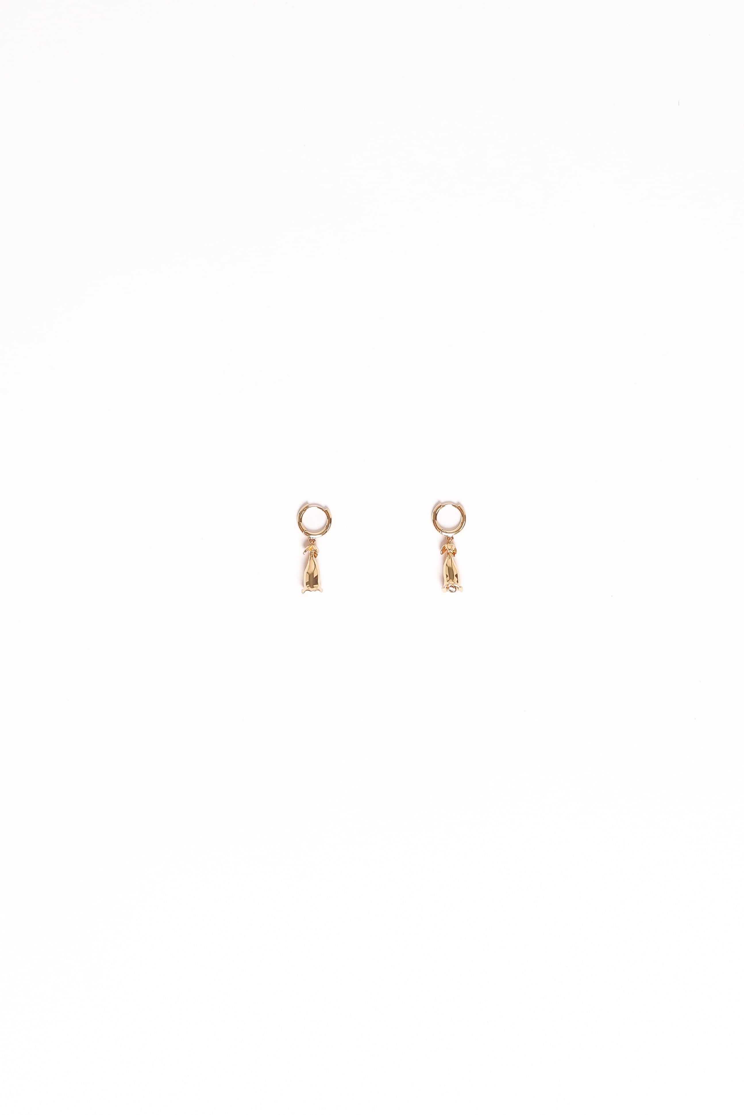 Petal and Pup USA ACCESSORIES Lila Earrings - Gold One Size