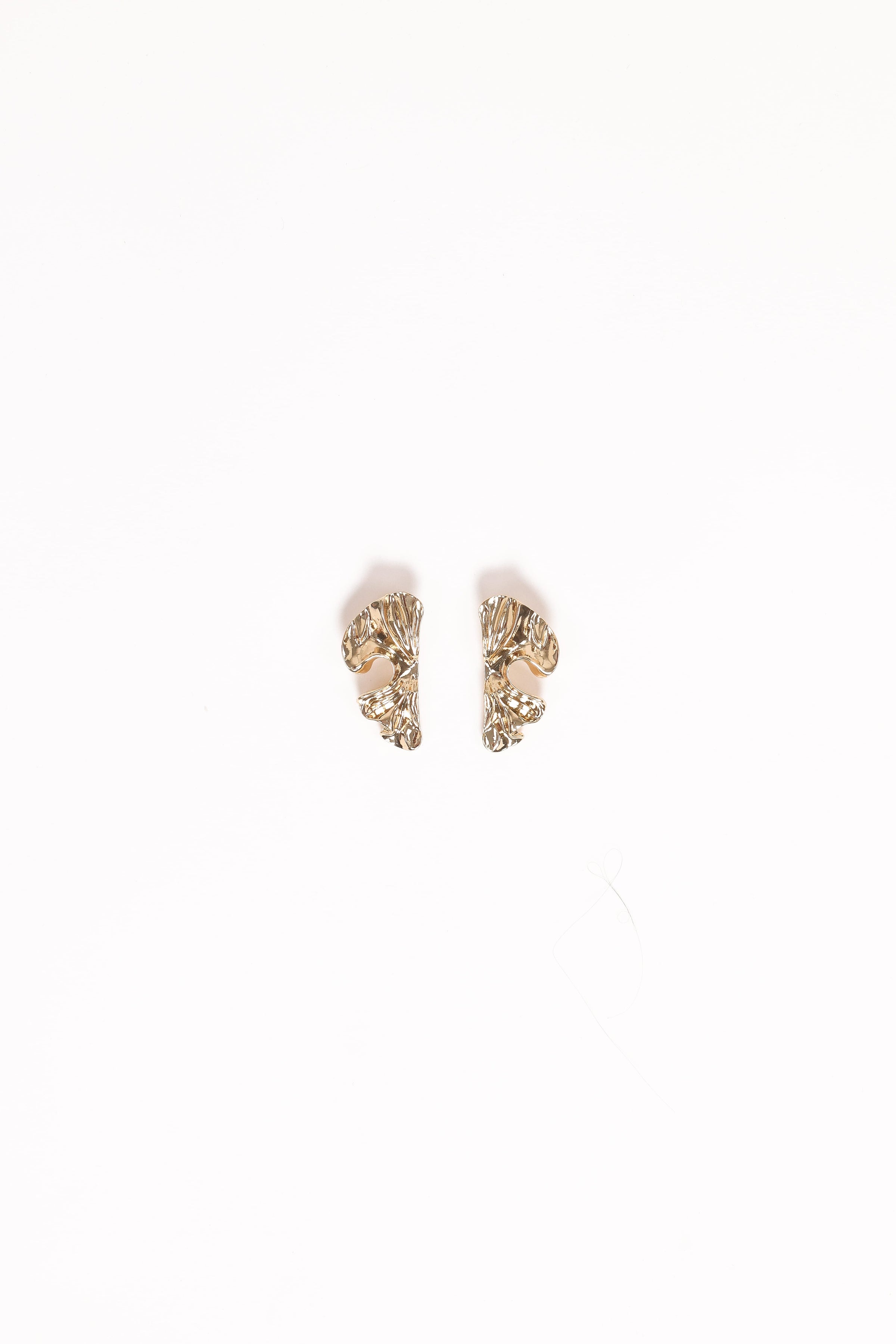 Petal and Pup USA ACCESSORIES Lillian Earrings - Gold One Size