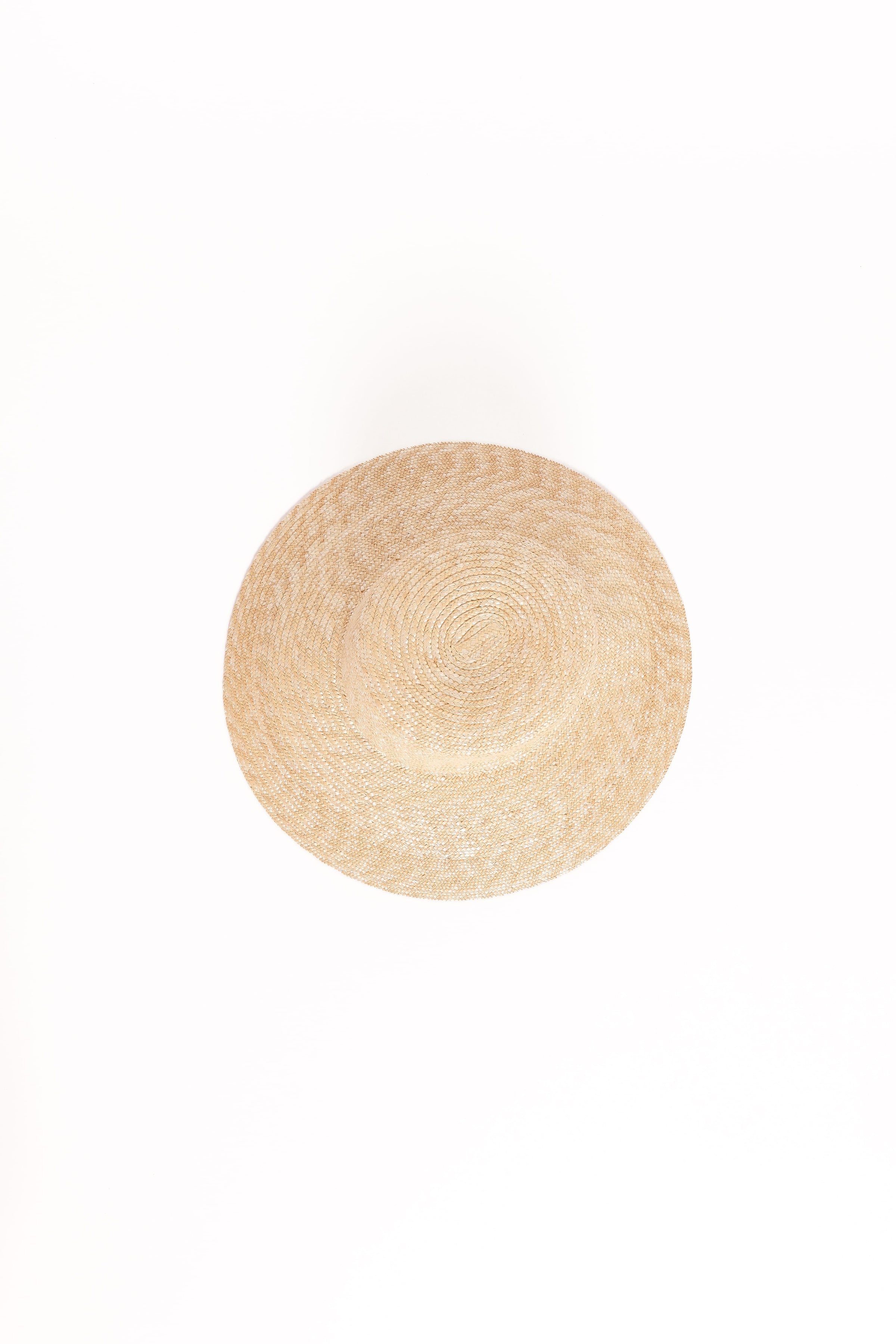 Petal and Pup USA ACCESSORIES Linley Woven Hat - Tan One Size