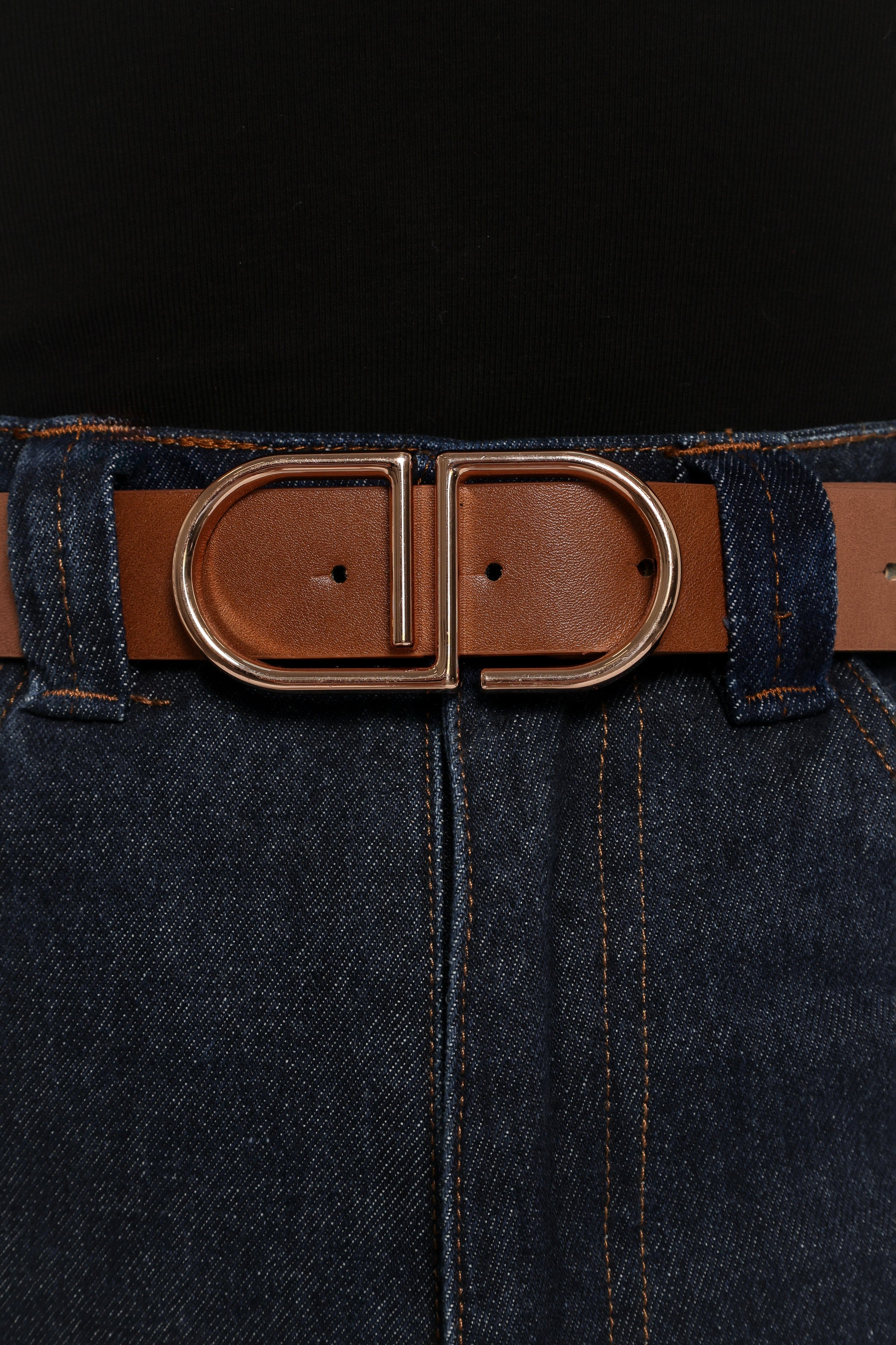 Petal and Pup USA ACCESSORIES Lisa Belt - Brown One Size