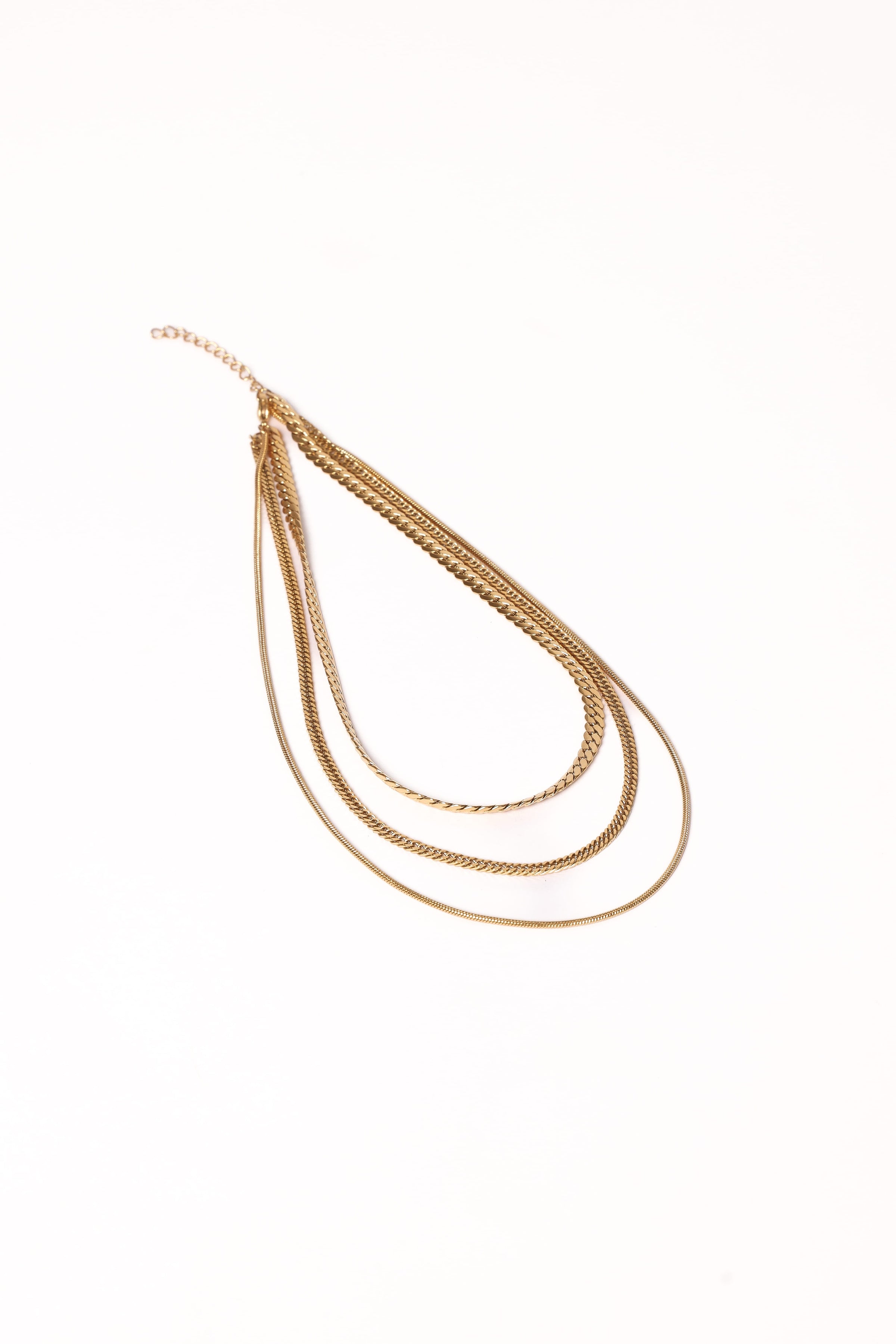 Petal and Pup USA ACCESSORIES Logan Necklace - Gold One Size