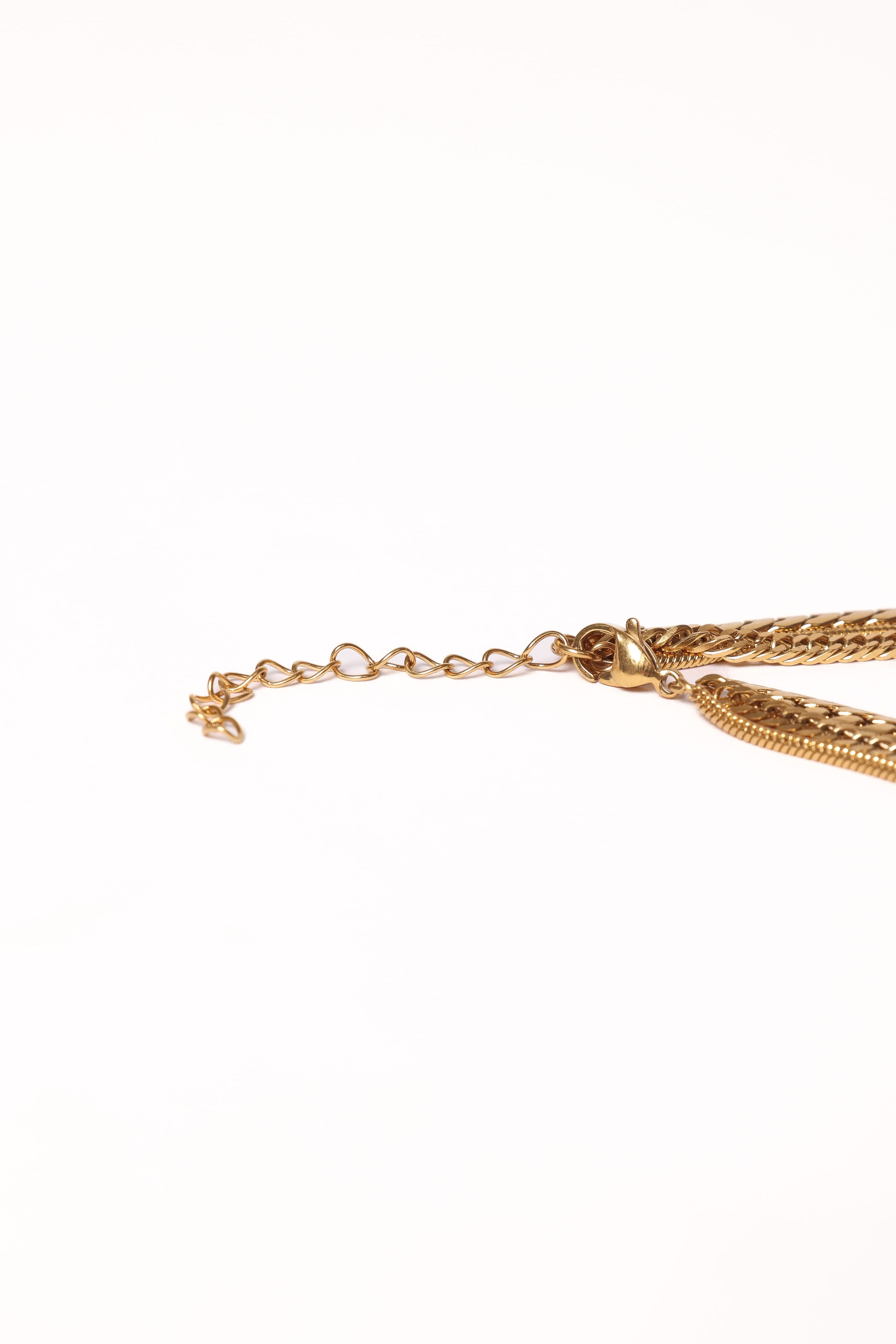 Petal and Pup USA ACCESSORIES Logan Necklace - Gold One Size