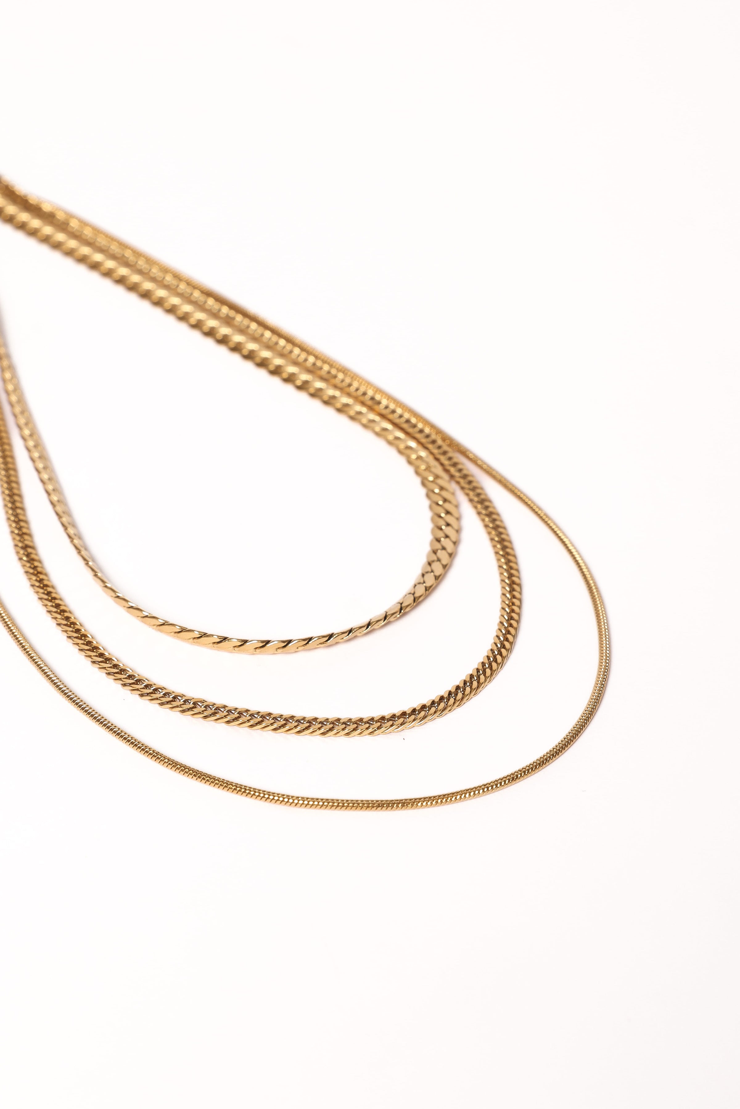 Petal and Pup USA ACCESSORIES Logan Necklace - Gold One Size
