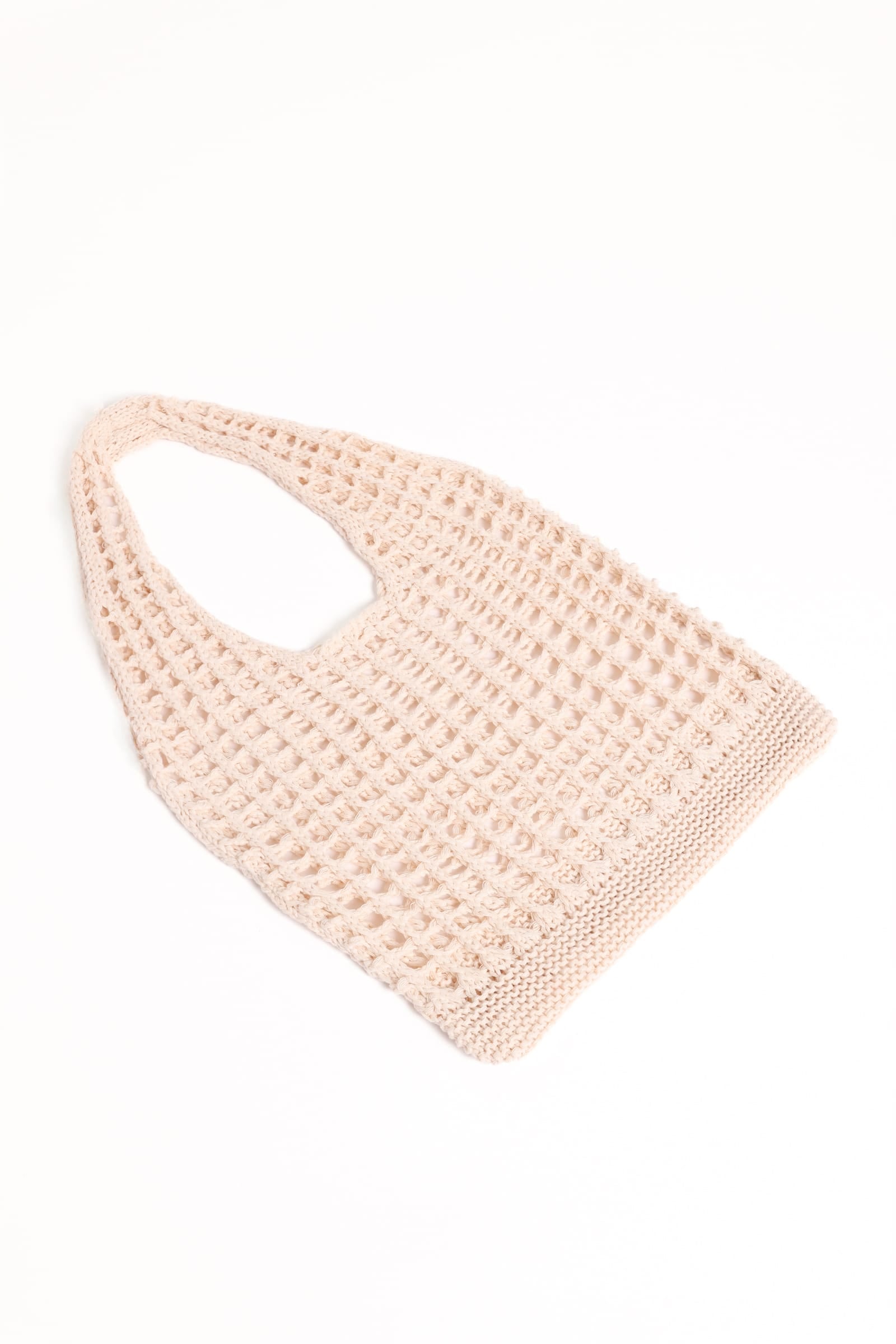 Petal and Pup USA ACCESSORIES Mabel Beach Bag - Light Beige One Size