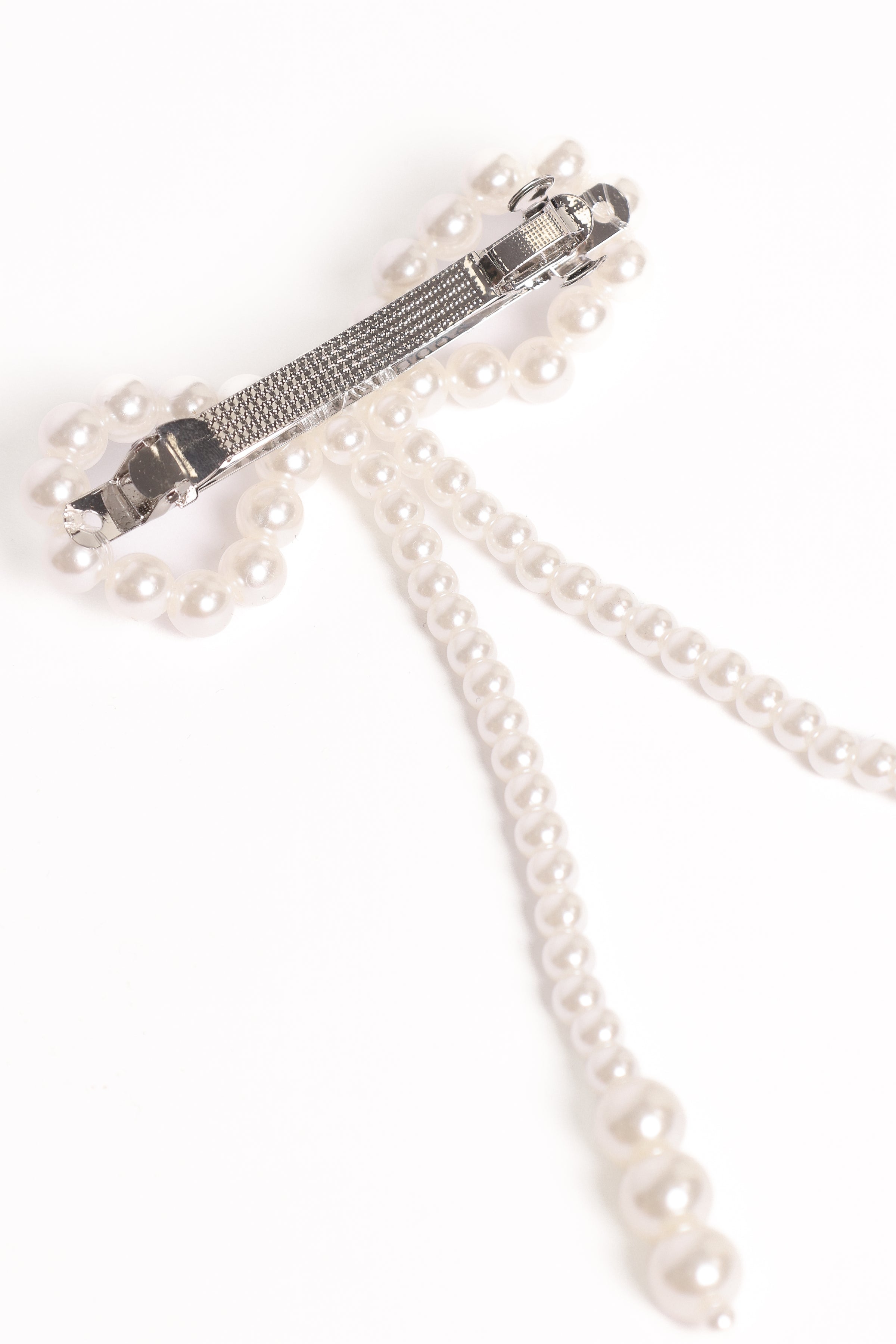 Petal and Pup USA ACCESSORIES Marcella Hair Bow Clip - Pearl One Size