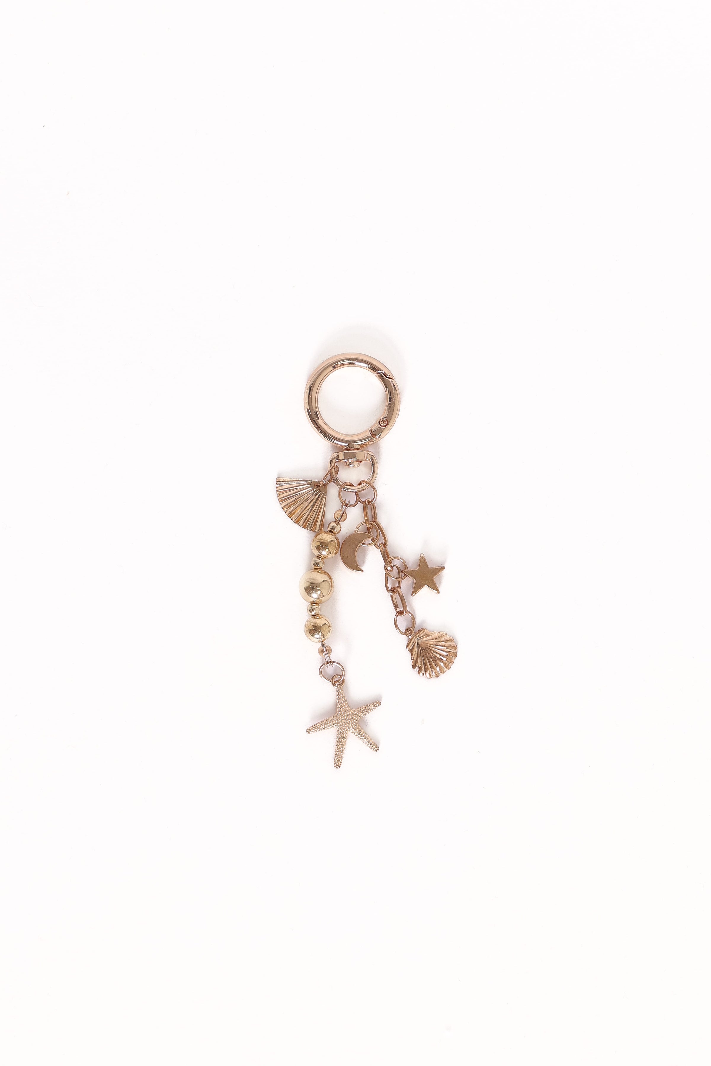 Petal and Pup USA ACCESSORIES Marina Bag Charm - Gold One Size
