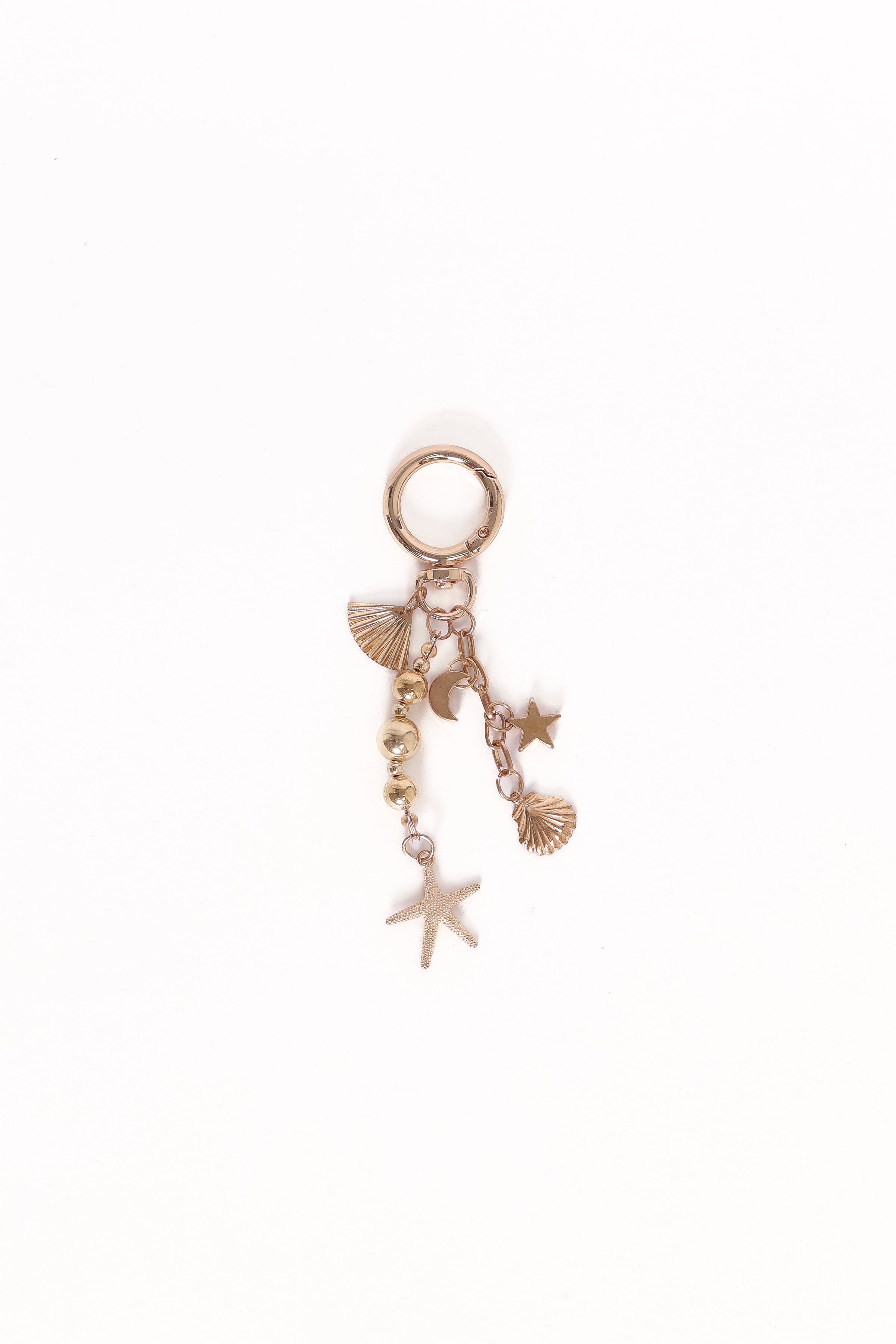 Petal and Pup USA ACCESSORIES Marina Bag Charm - Gold One Size