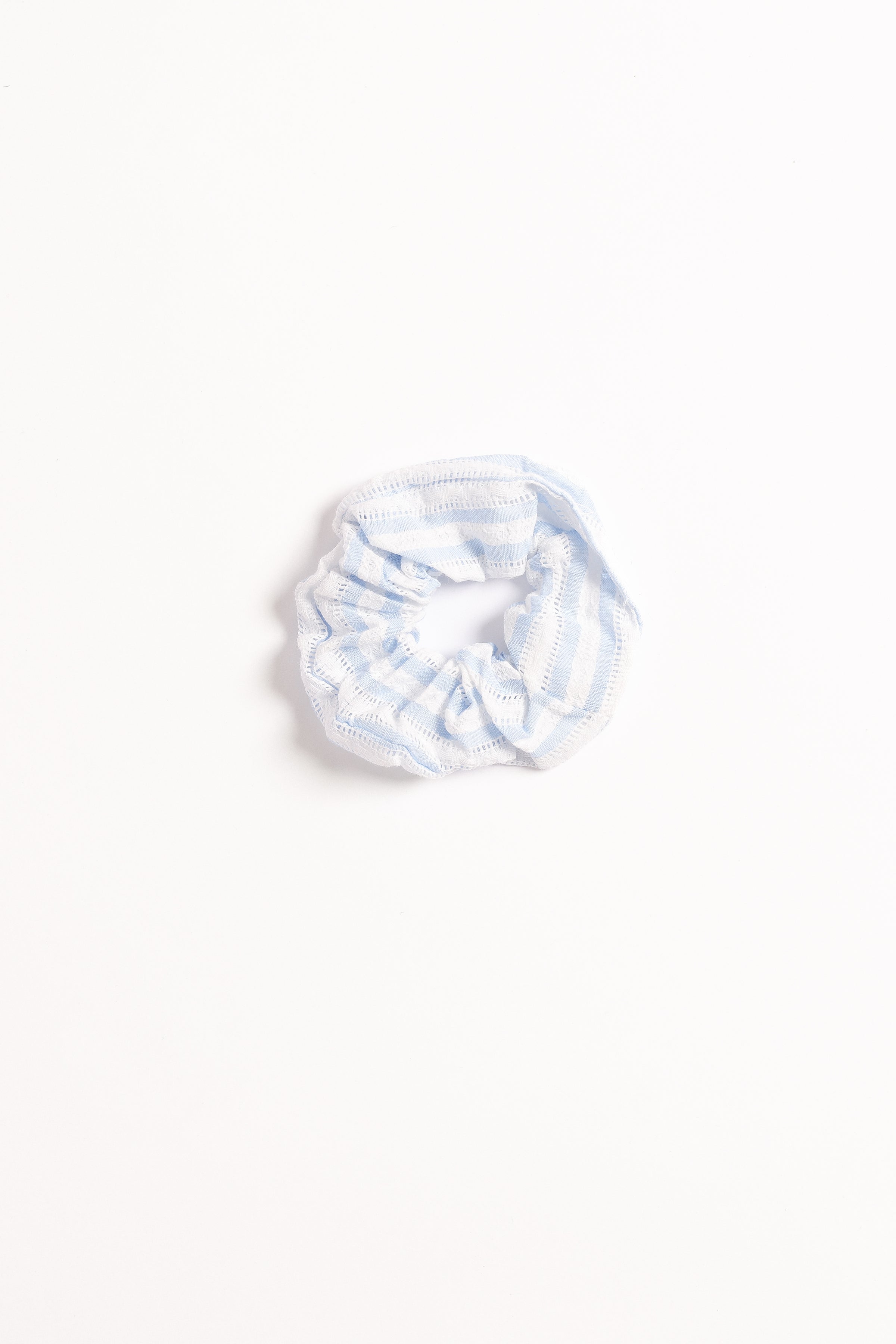 Petal and Pup USA ACCESSORIES Marley Hair Scrunchie - Blue One Size