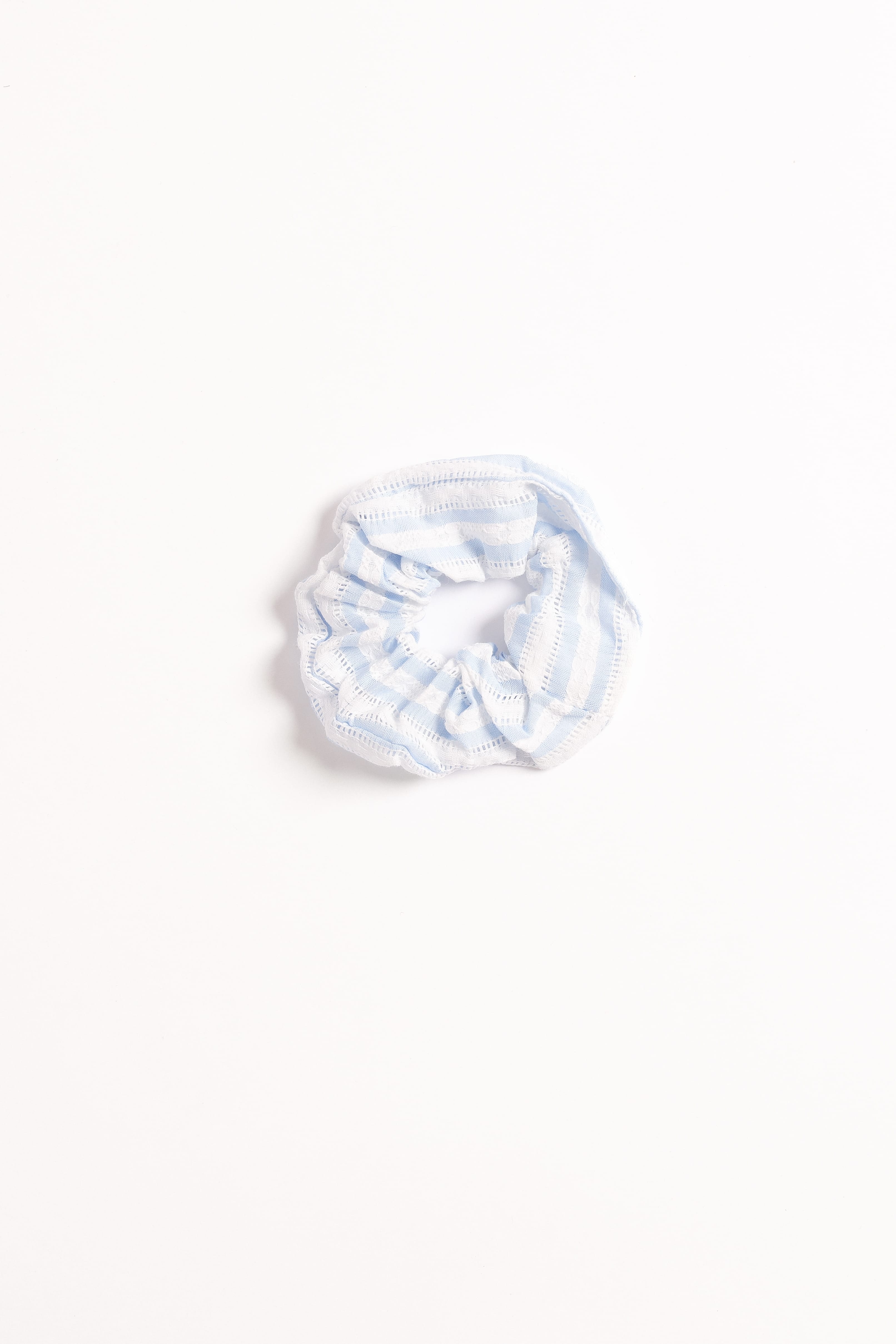Petal and Pup USA ACCESSORIES Marley Hair Scrunchie - Blue One Size