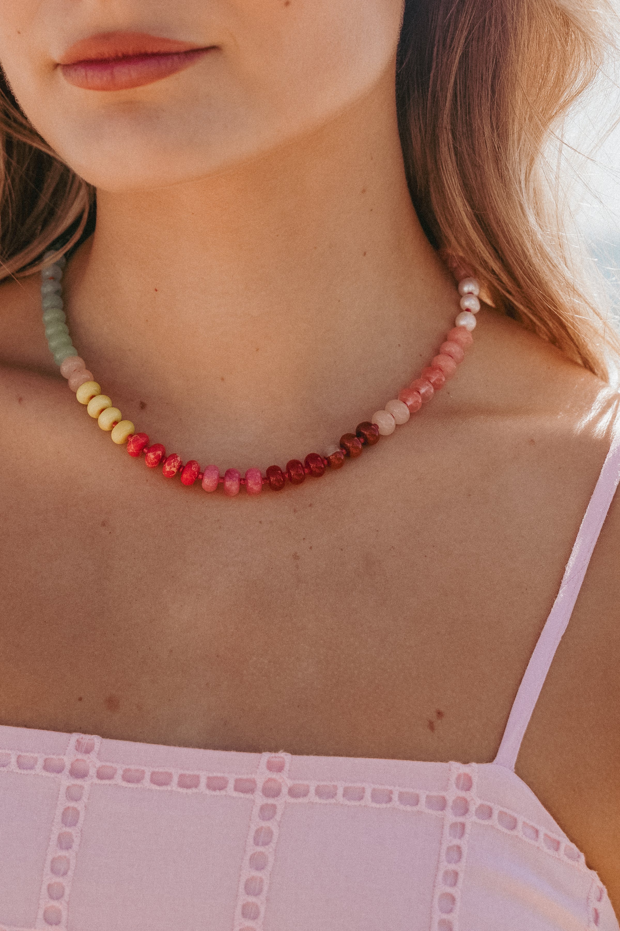 Petal and Pup USA ACCESSORIES Maud Necklace - Multi One Size