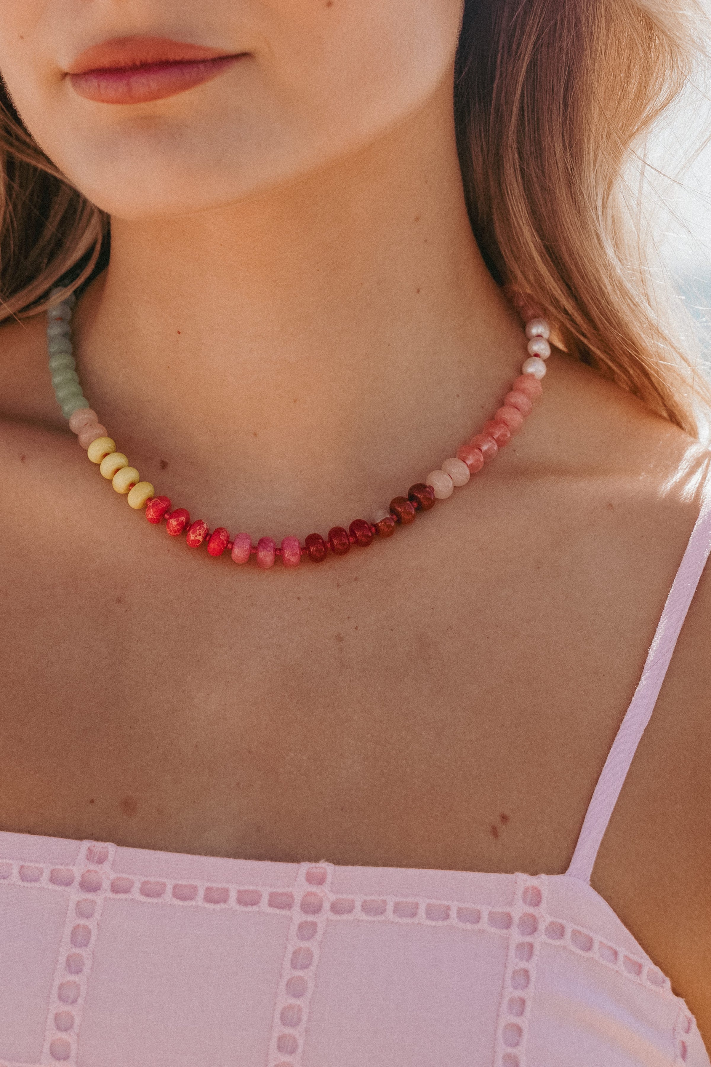 Petal and Pup USA ACCESSORIES Maud Necklace - Multi One Size