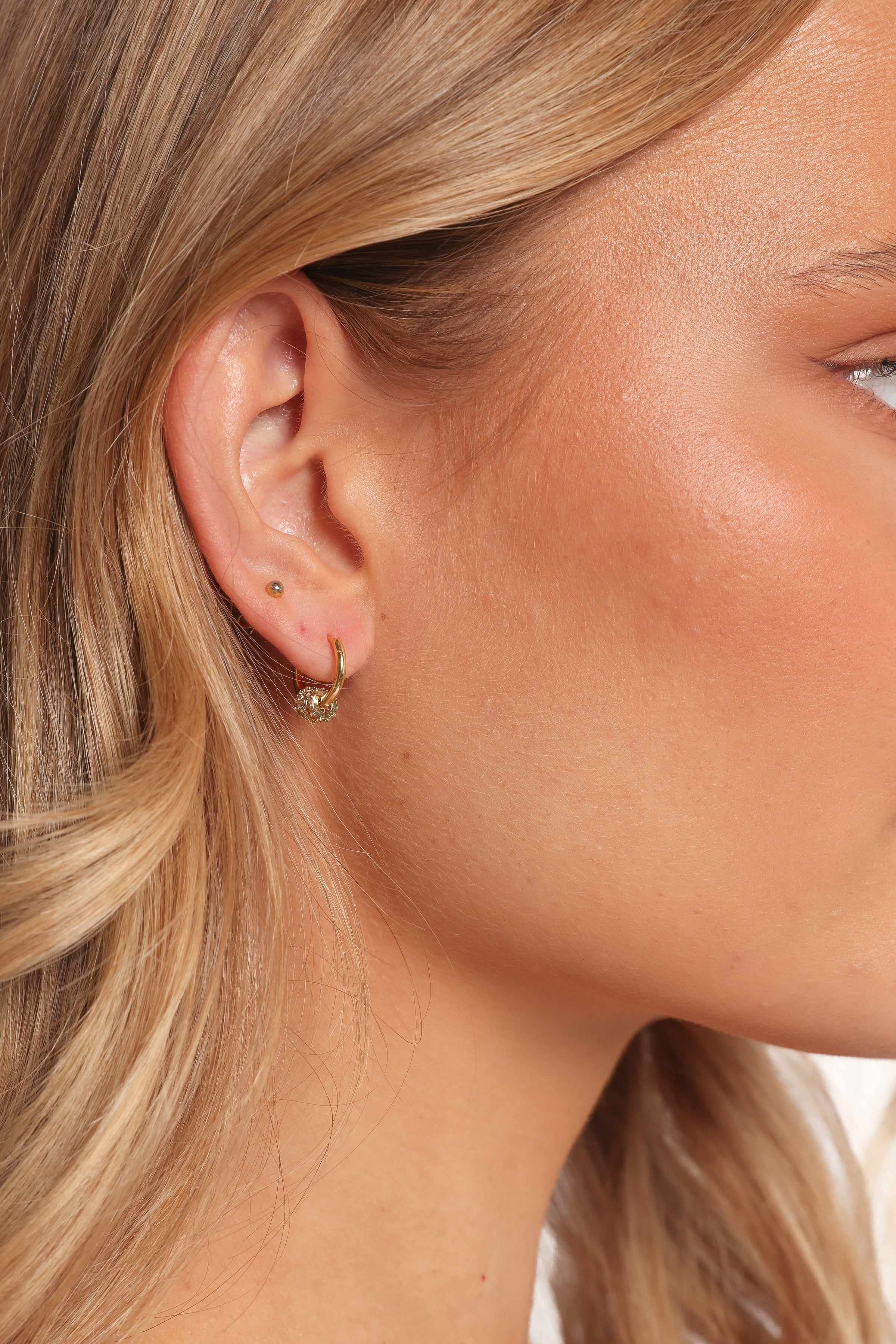 Petal and Pup USA ACCESSORIES Melanie Earrings - Gold One Size