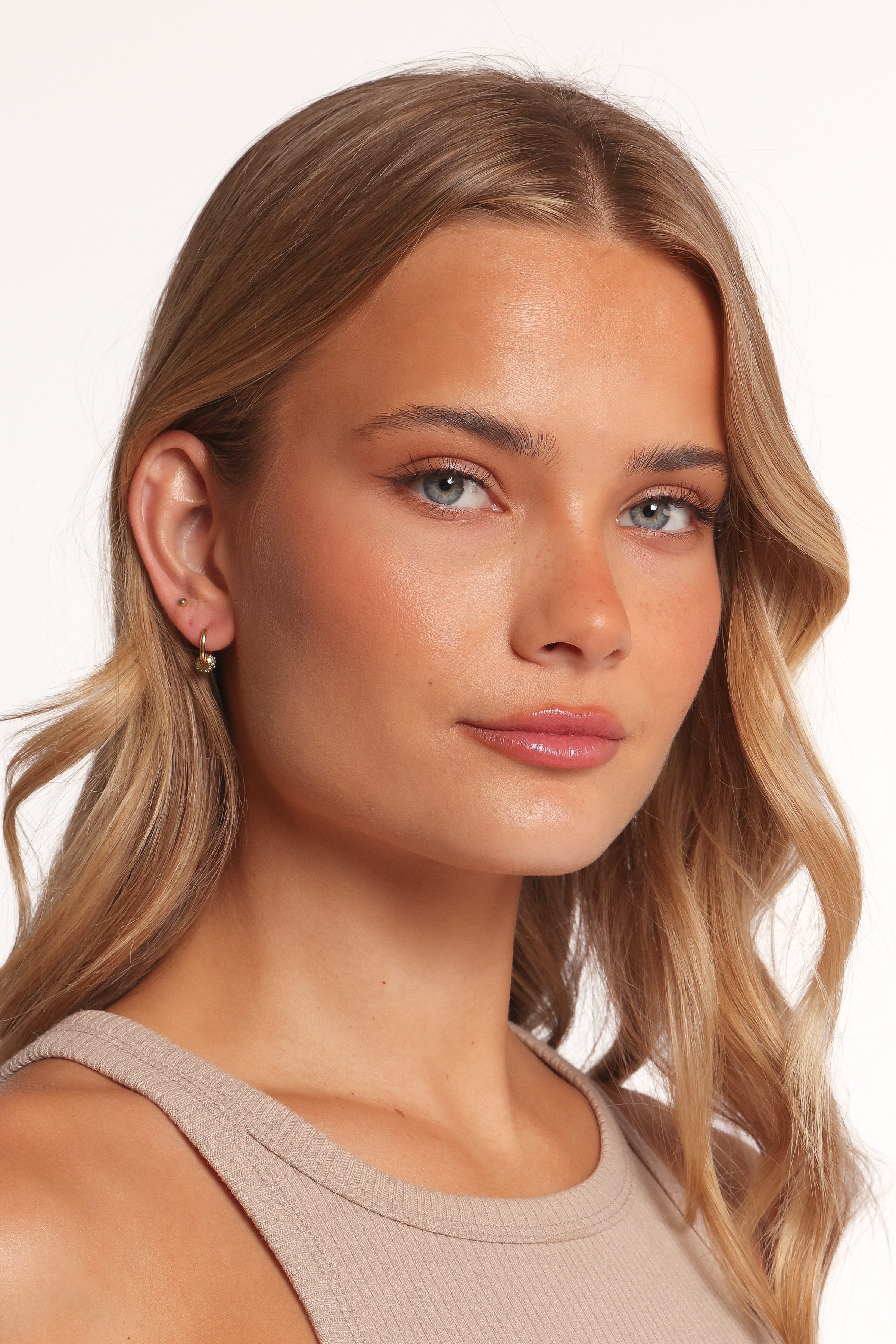Petal and Pup USA ACCESSORIES Melanie Earrings - Gold One Size