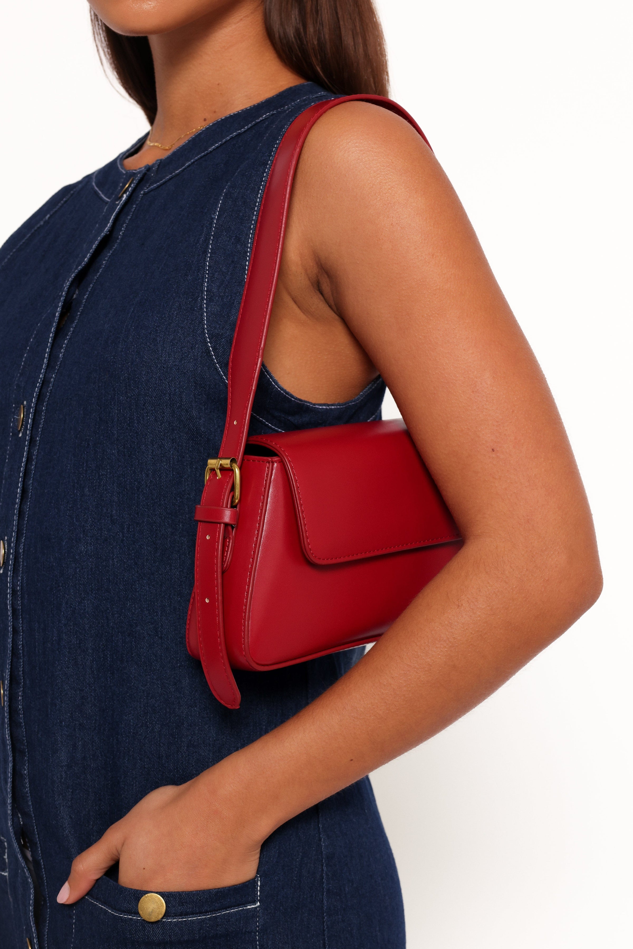 Petal and Pup USA ACCESSORIES Melody Handbag - Red One Size