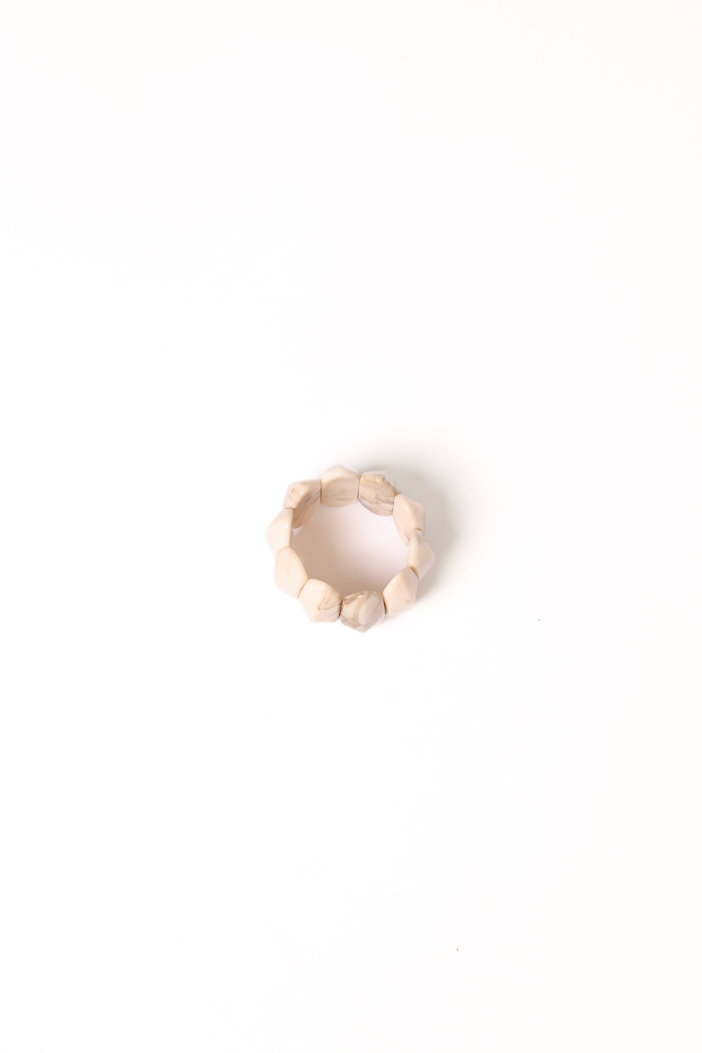 Petal and Pup USA ACCESSORIES Miriam Bracelet - Cream One Size