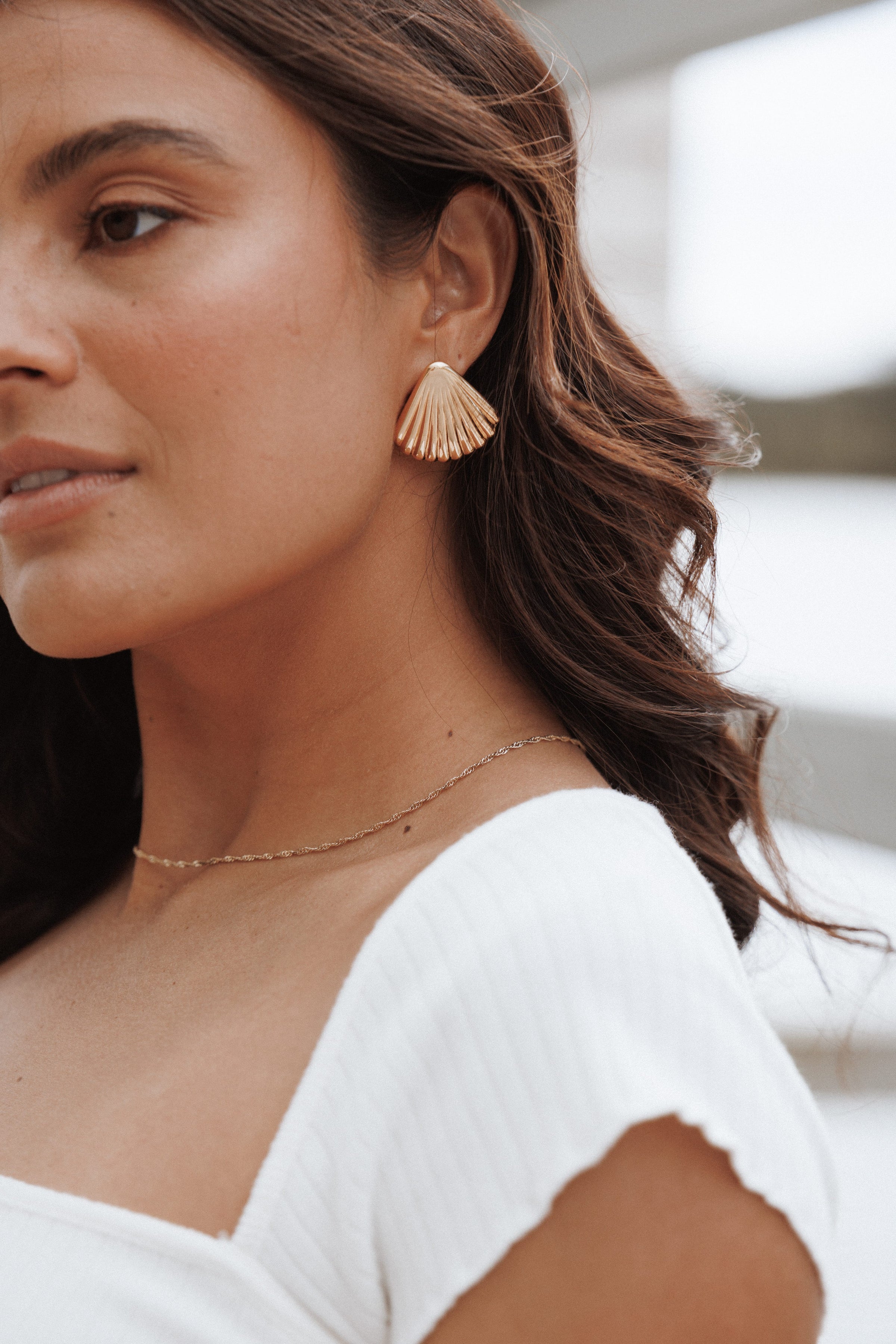 Petal and Pup USA ACCESSORIES Monaco Earrings - Gold One Size
