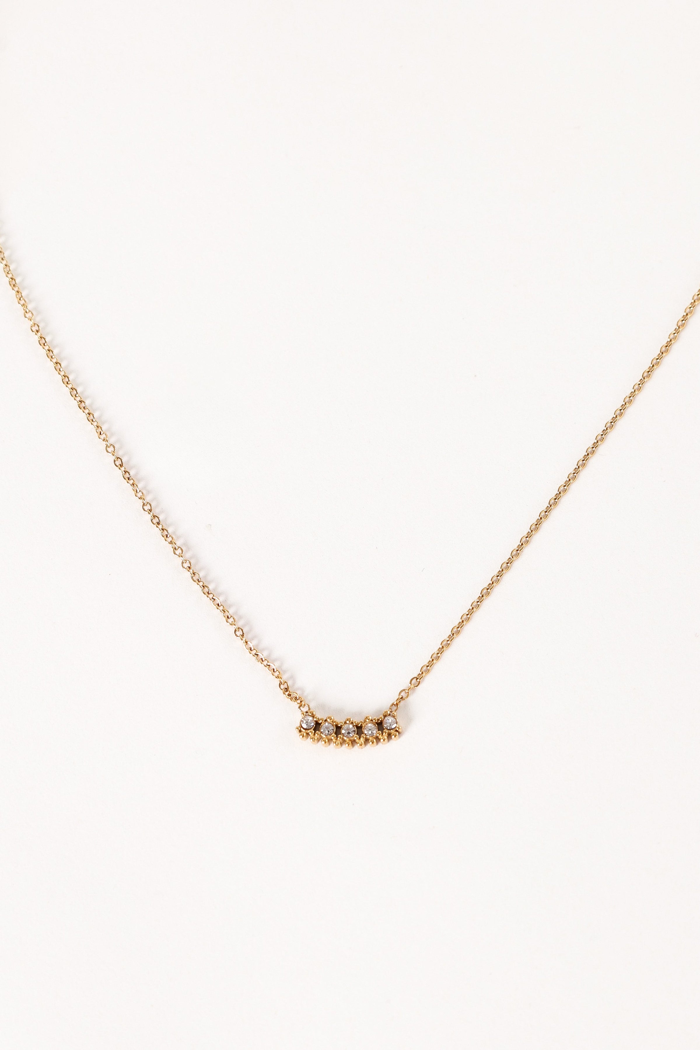 Petal and Pup USA ACCESSORIES Myla Necklace - Gold One Size