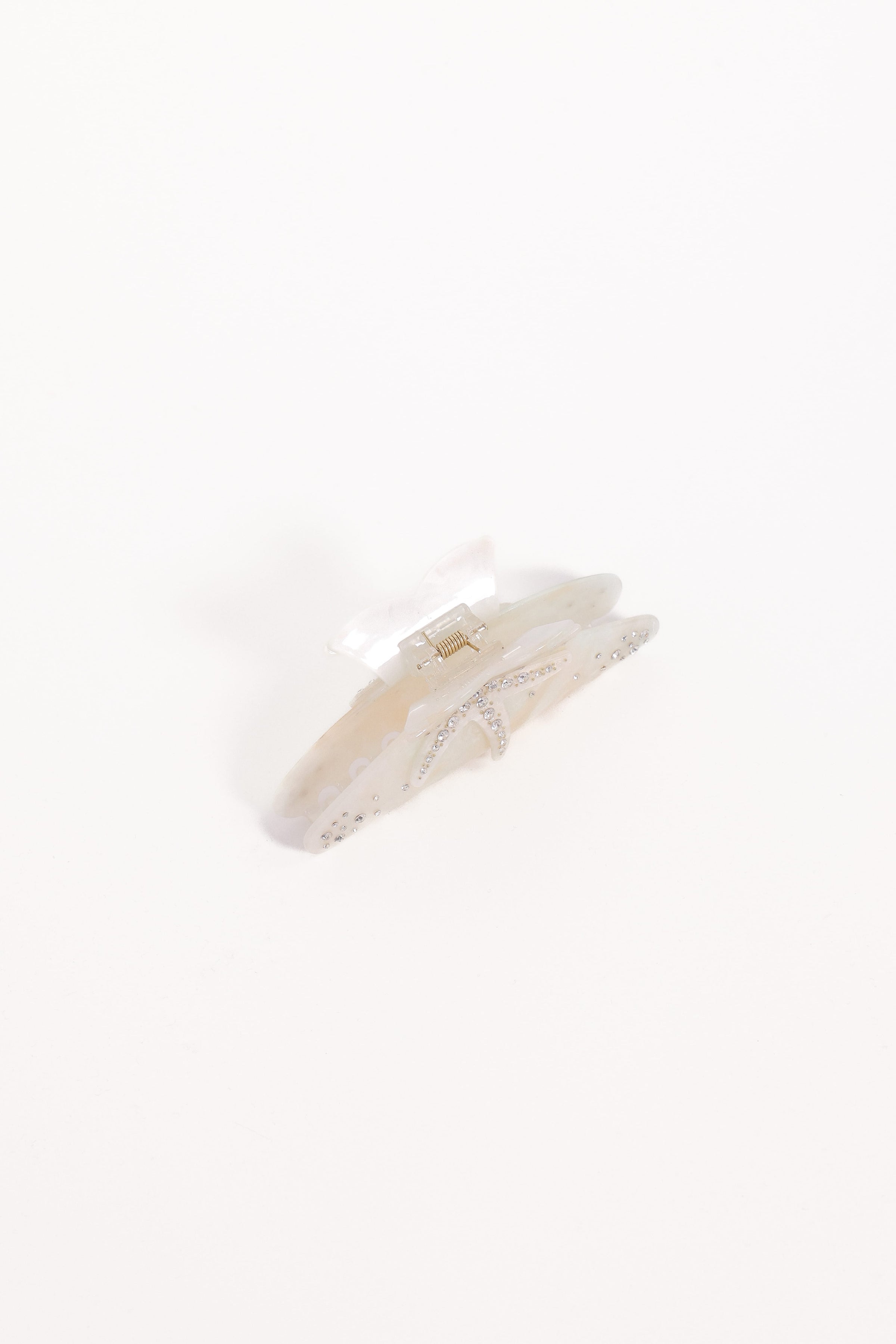 Petal and Pup USA ACCESSORIES Myrtle Hair Clip - Pearl One Size