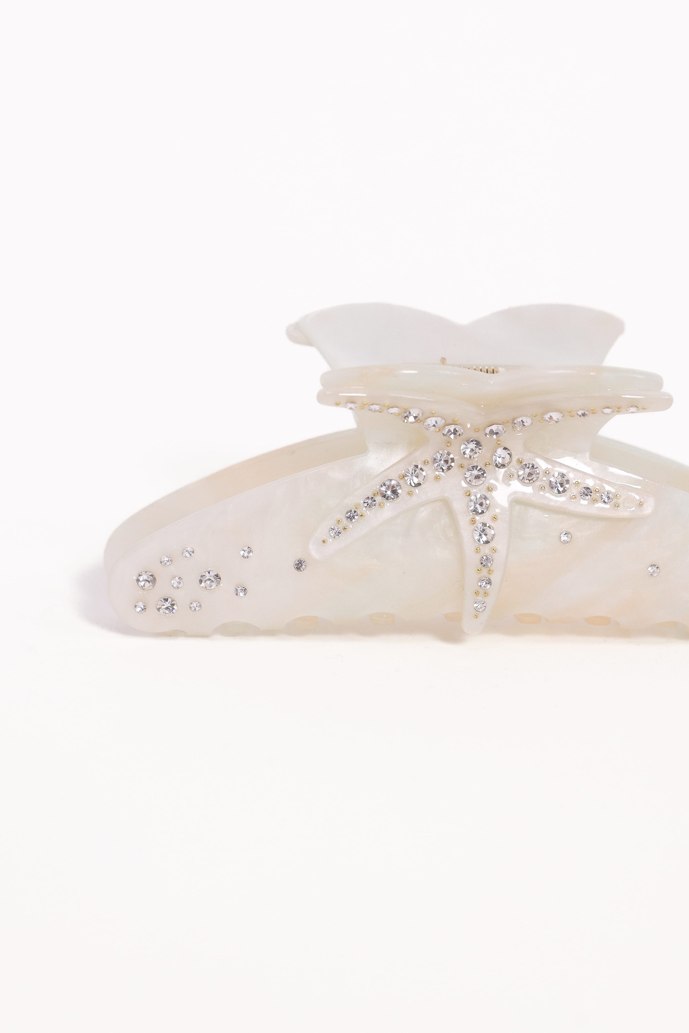 Petal and Pup USA ACCESSORIES Myrtle Hair Clip - Pearl One Size