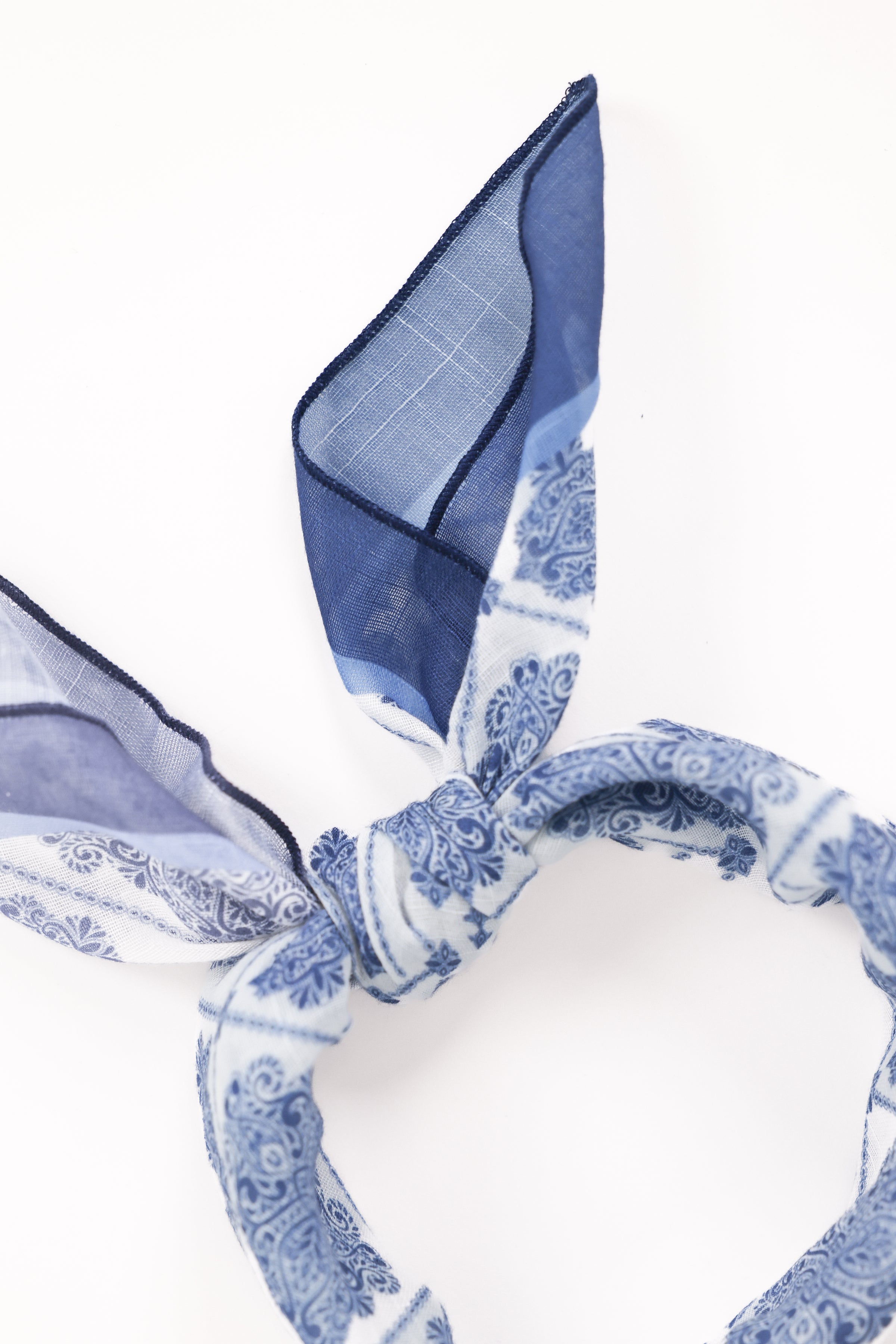 Petal and Pup USA ACCESSORIES Nadia Scarf - Blue One Size