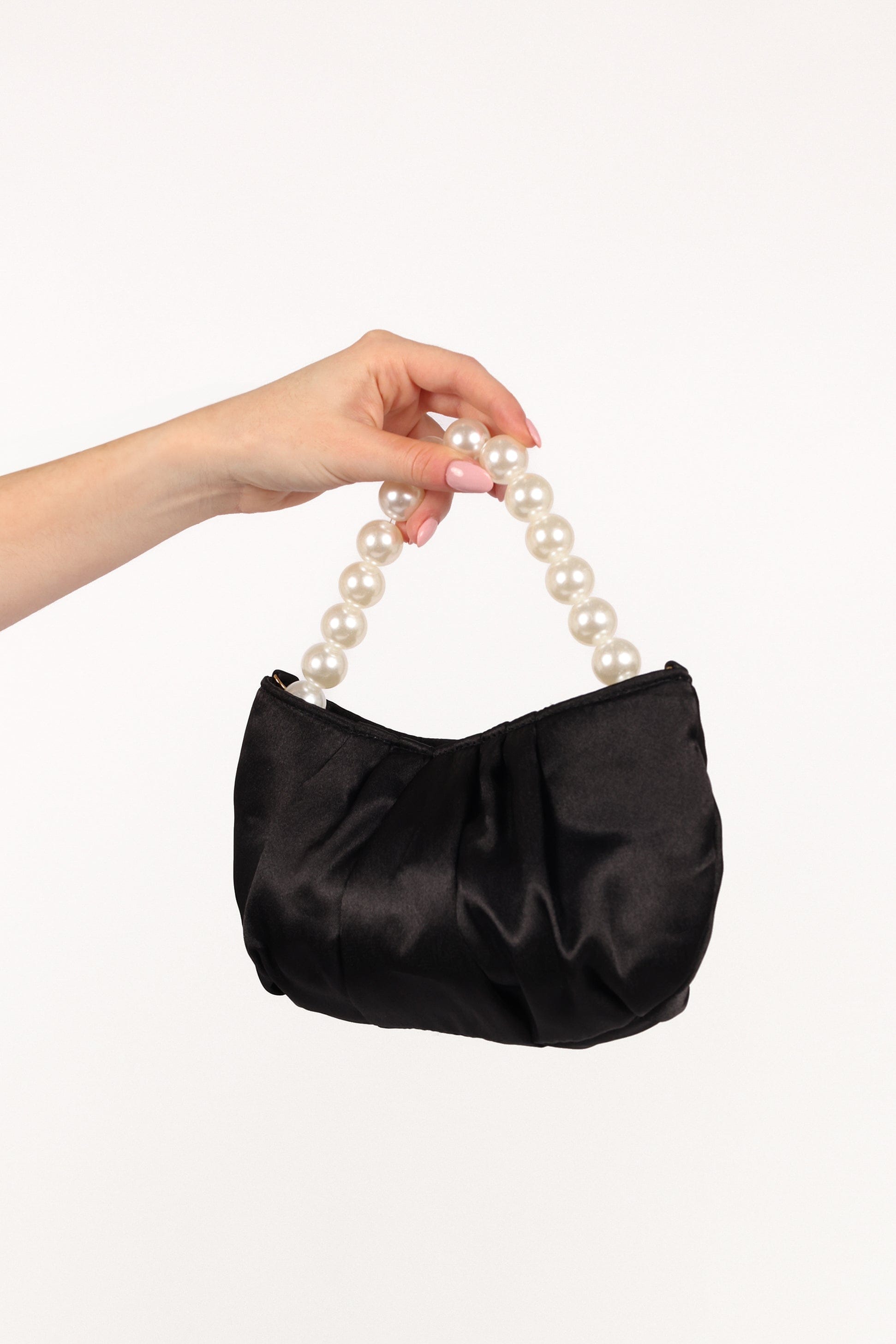 Petal and Pup USA ACCESSORIES Nancy Pearl Handbag - Black One Size