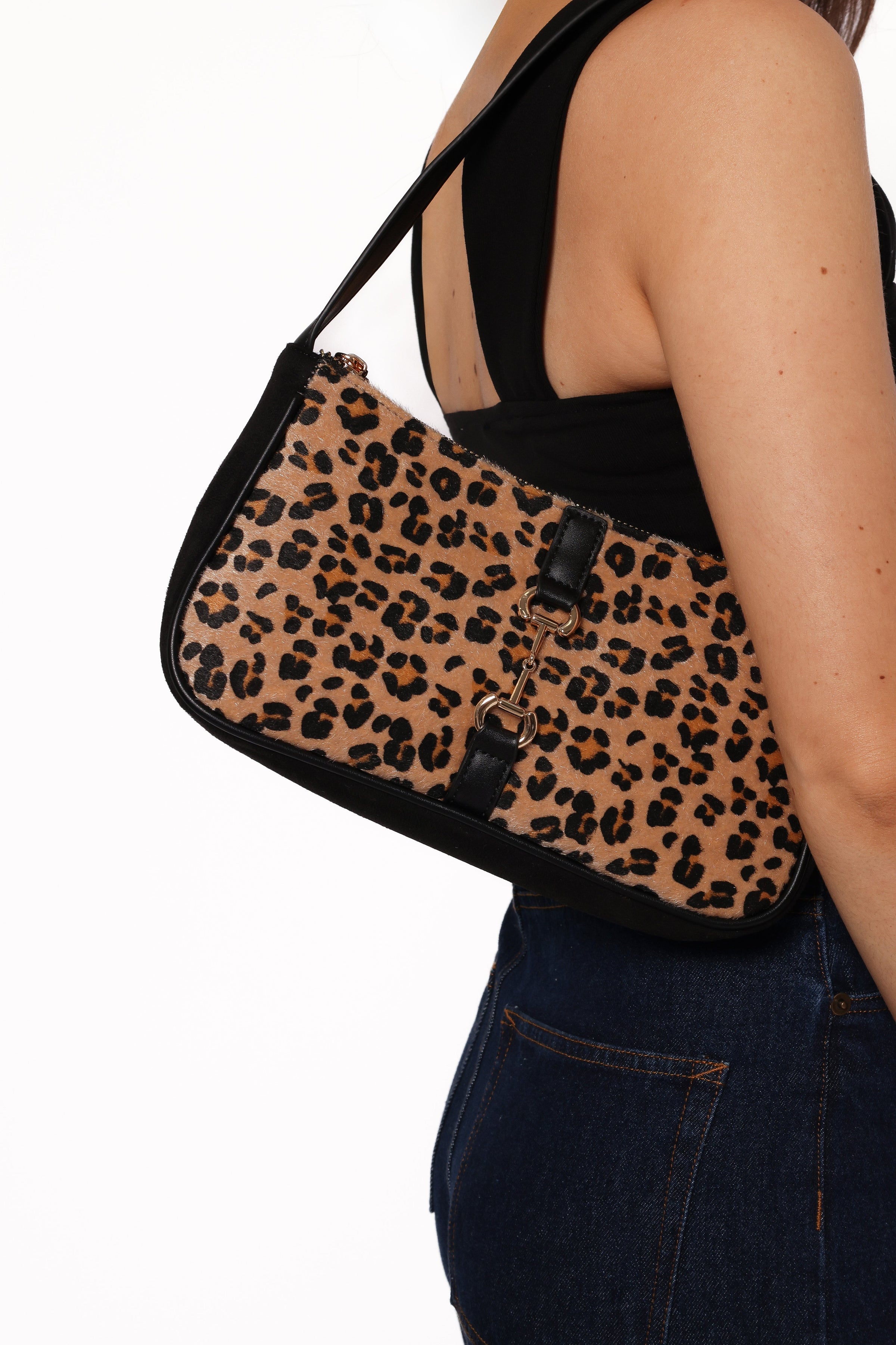 Petal and Pup USA ACCESSORIES Natty Handbag - Leopard One Size