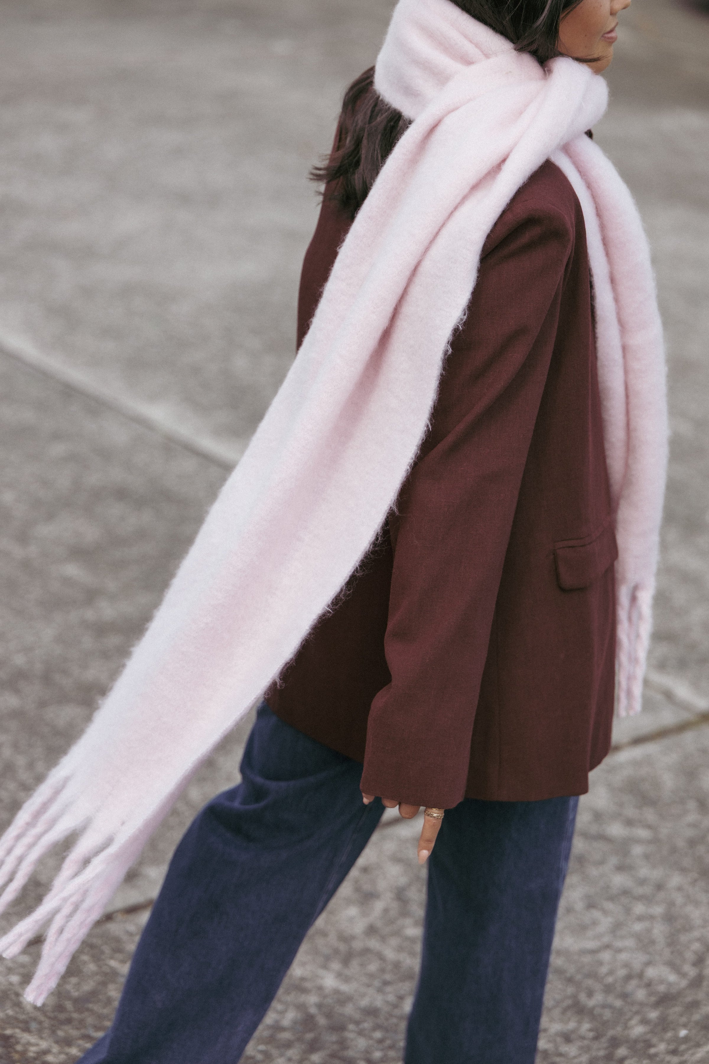 Petal and Pup USA ACCESSORIES Nova Scarf - Pink One Size