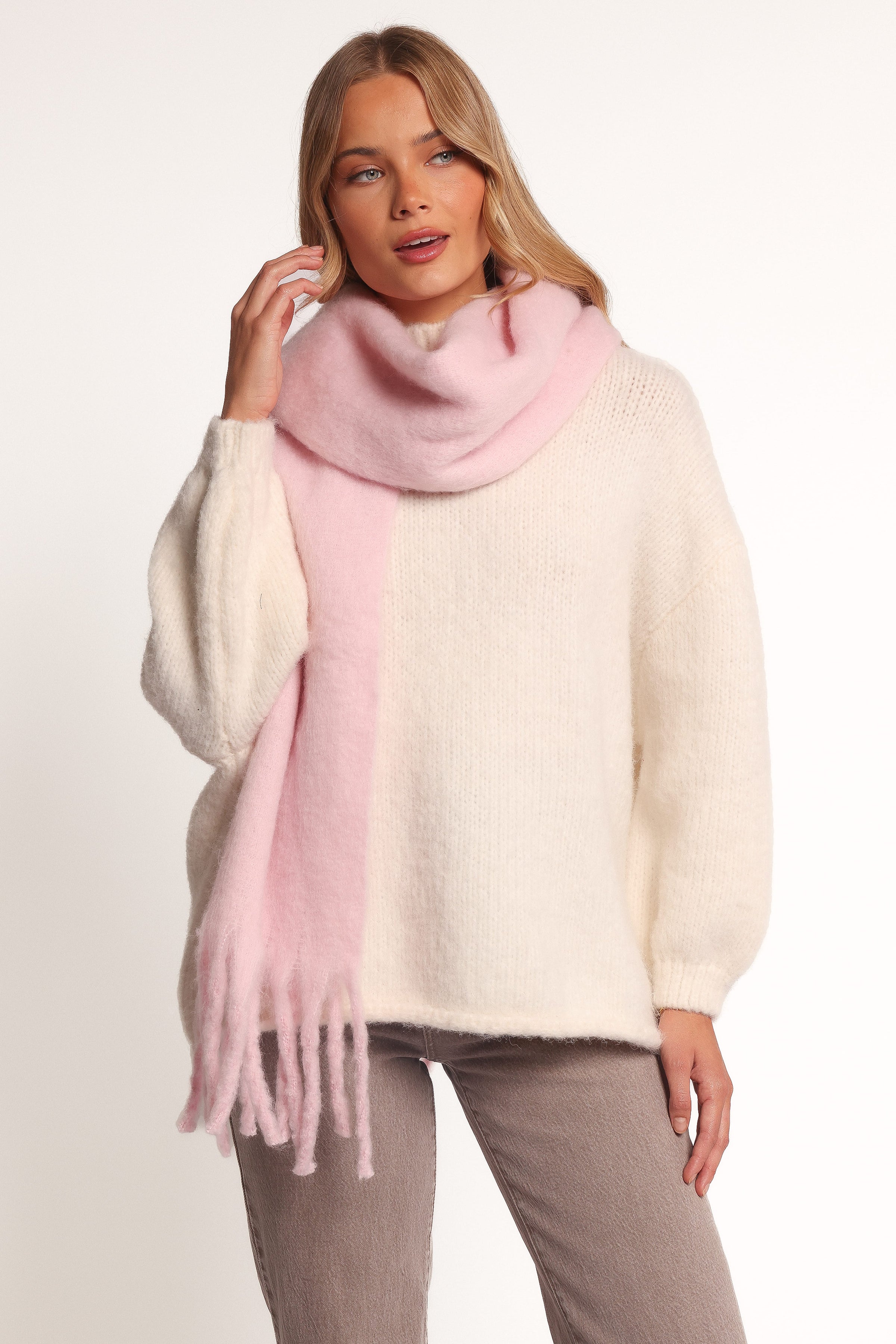 Petal and Pup USA ACCESSORIES Nova Scarf - Pink One Size