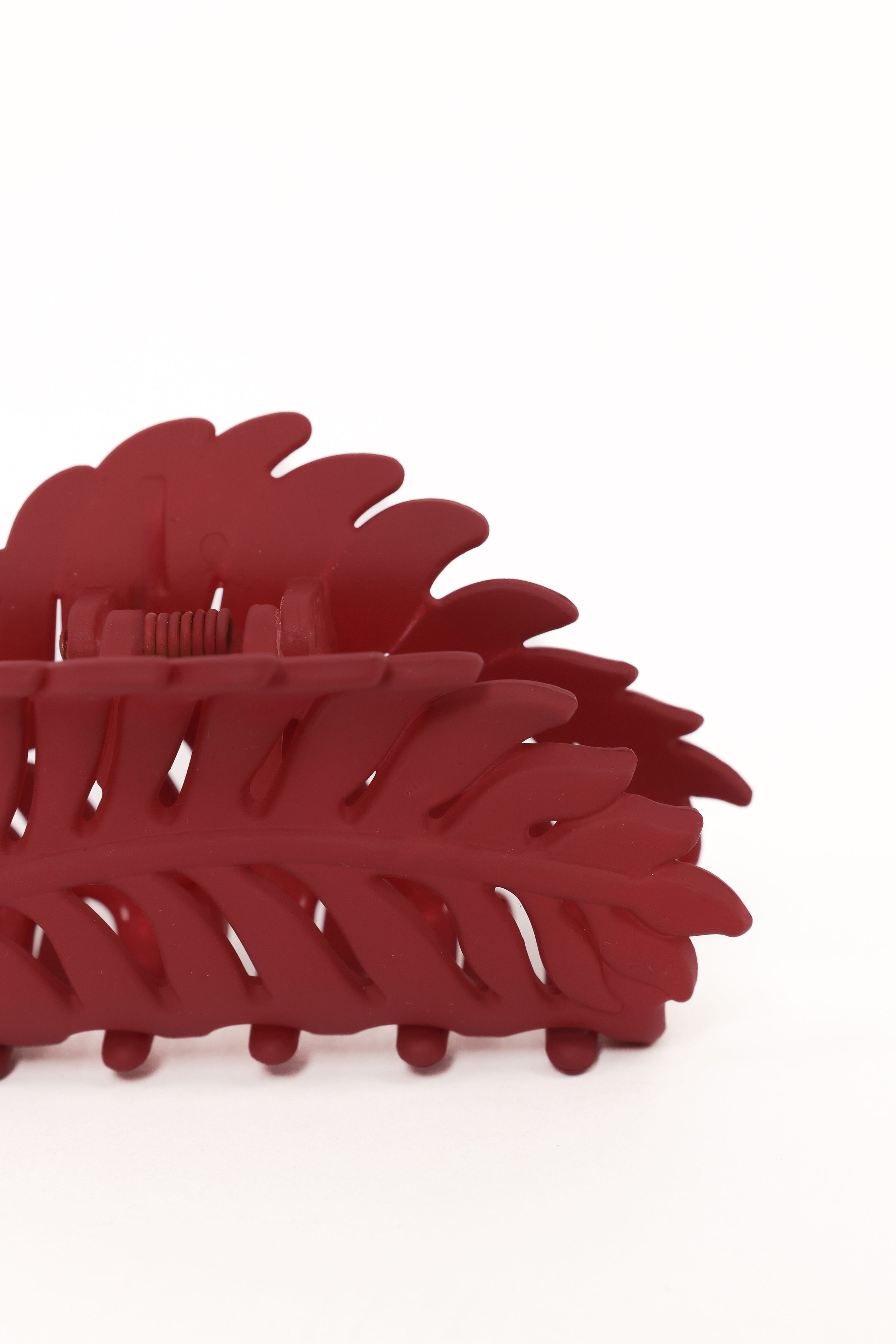 Petal and Pup USA ACCESSORIES Palm Hair Clip - Red One Size