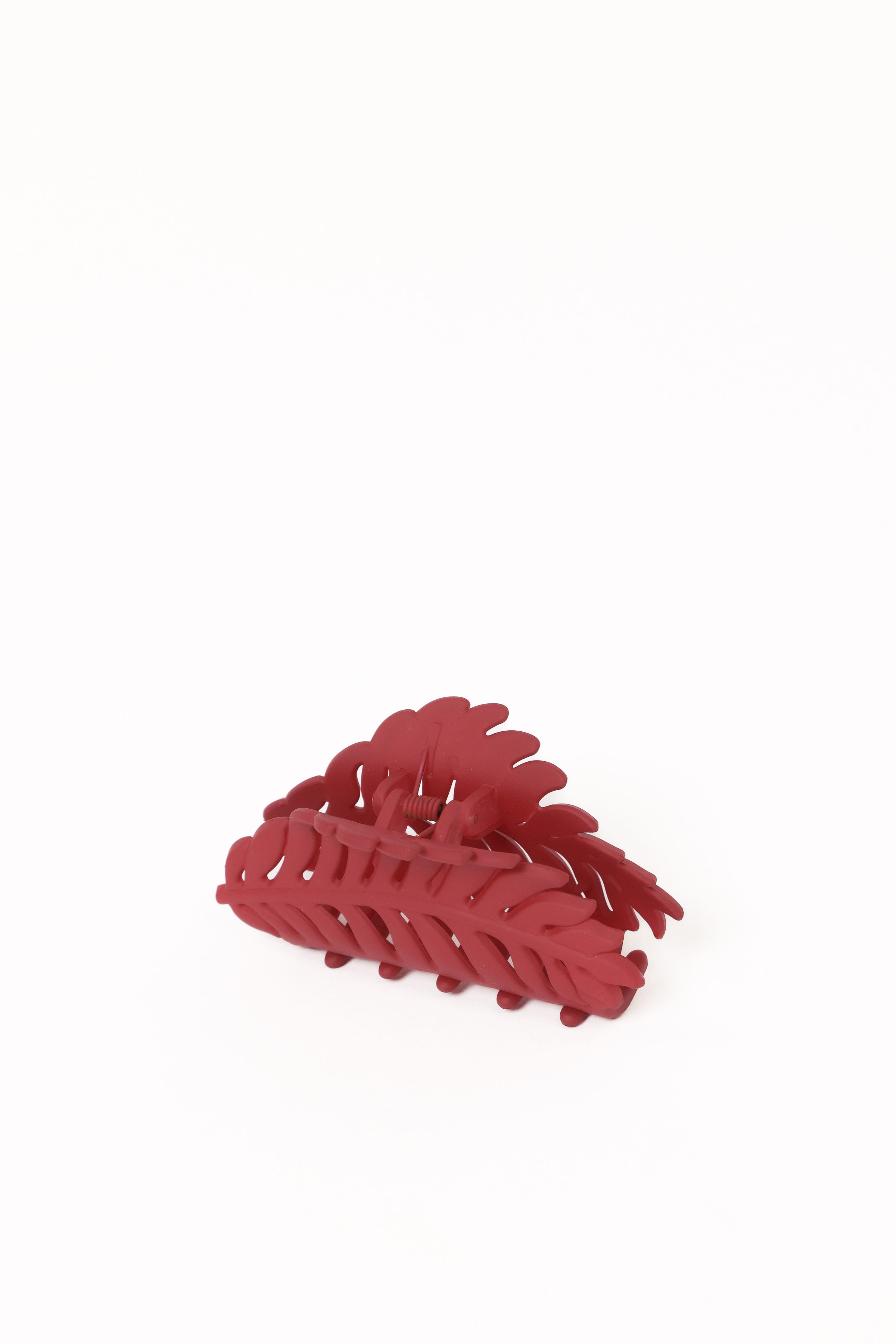 Petal and Pup USA ACCESSORIES Palm Hair Clip - Red One Size