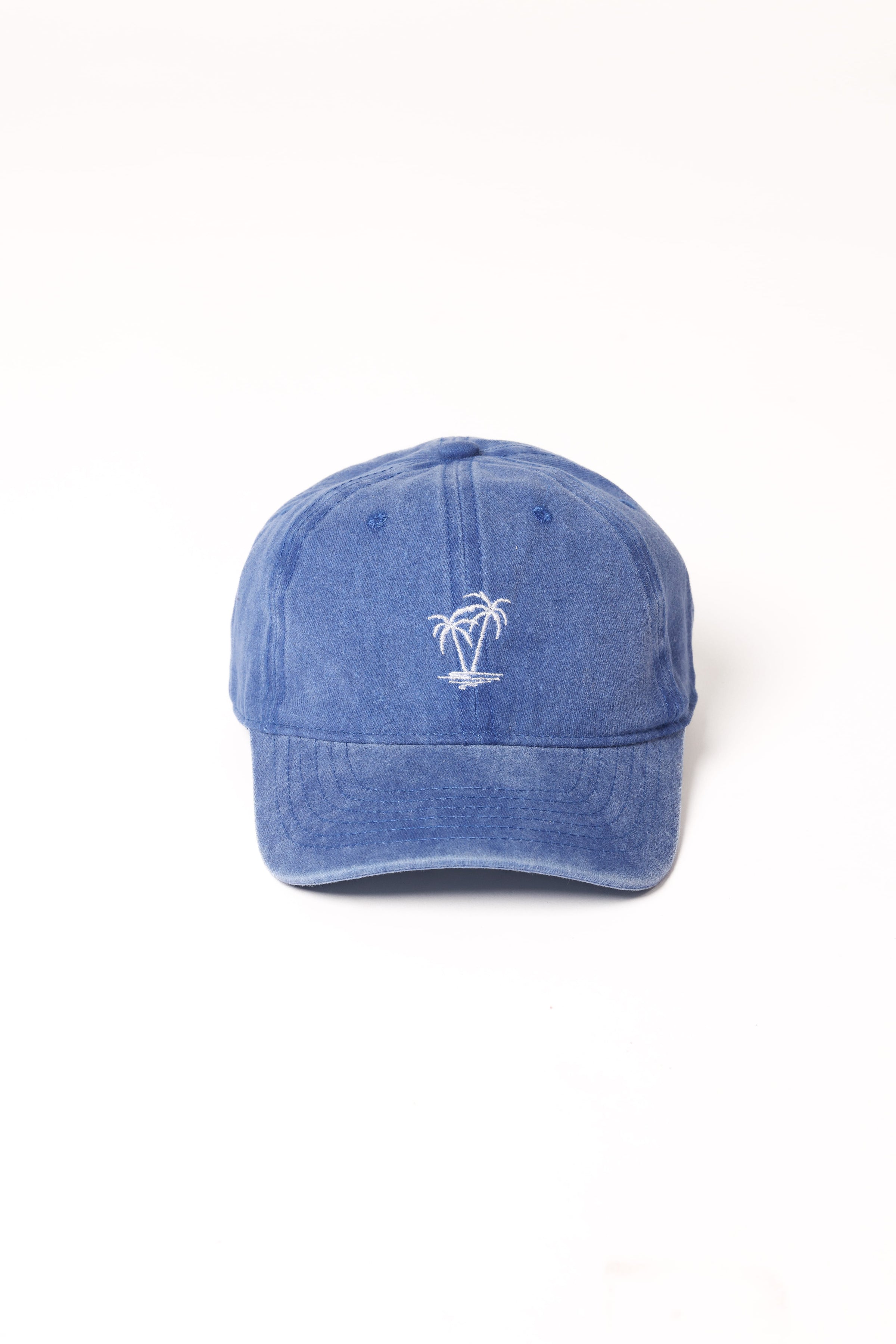 Petal and Pup USA ACCESSORIES Palmy Cap - Blue One Size