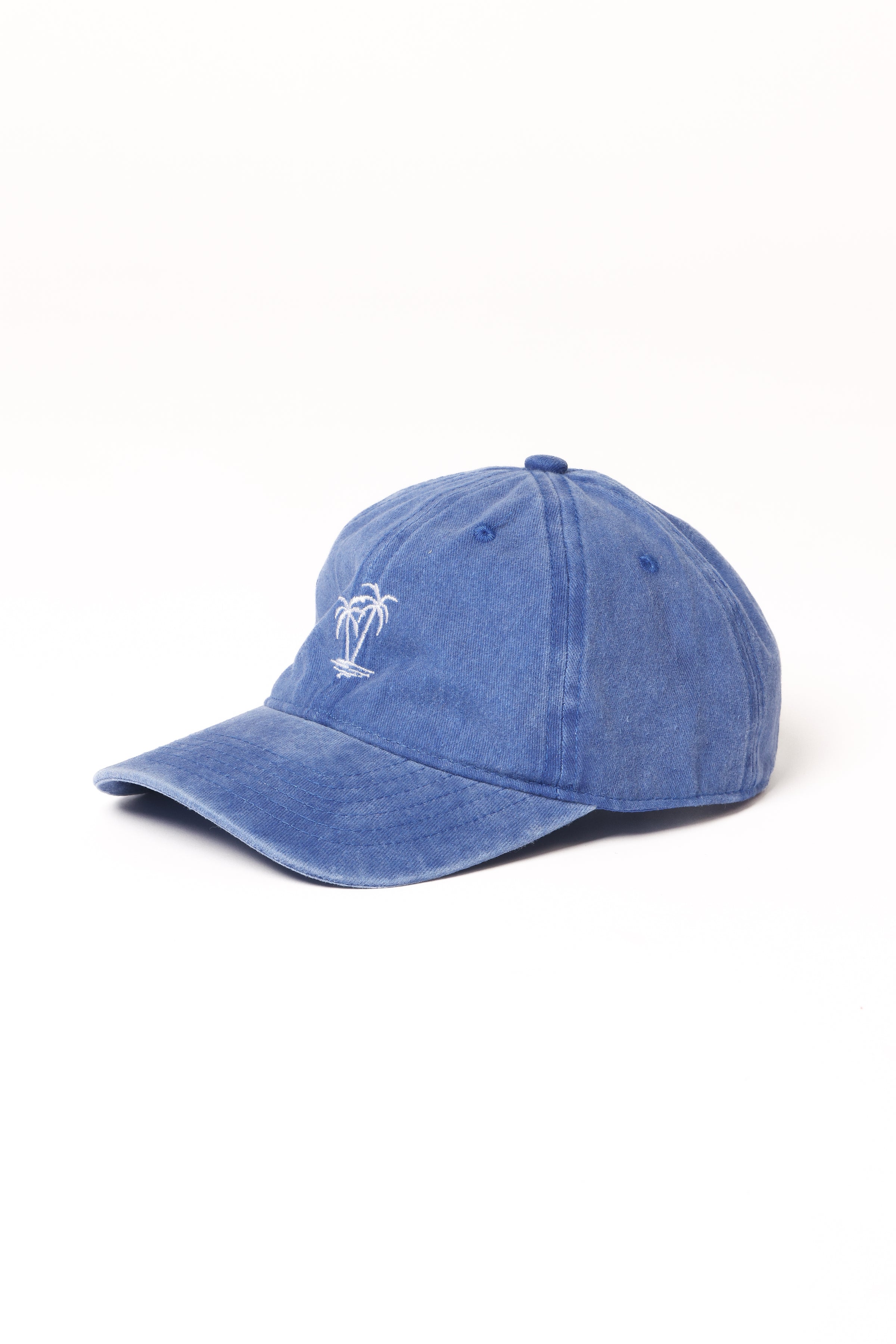 Petal and Pup USA ACCESSORIES Palmy Cap - Blue One Size