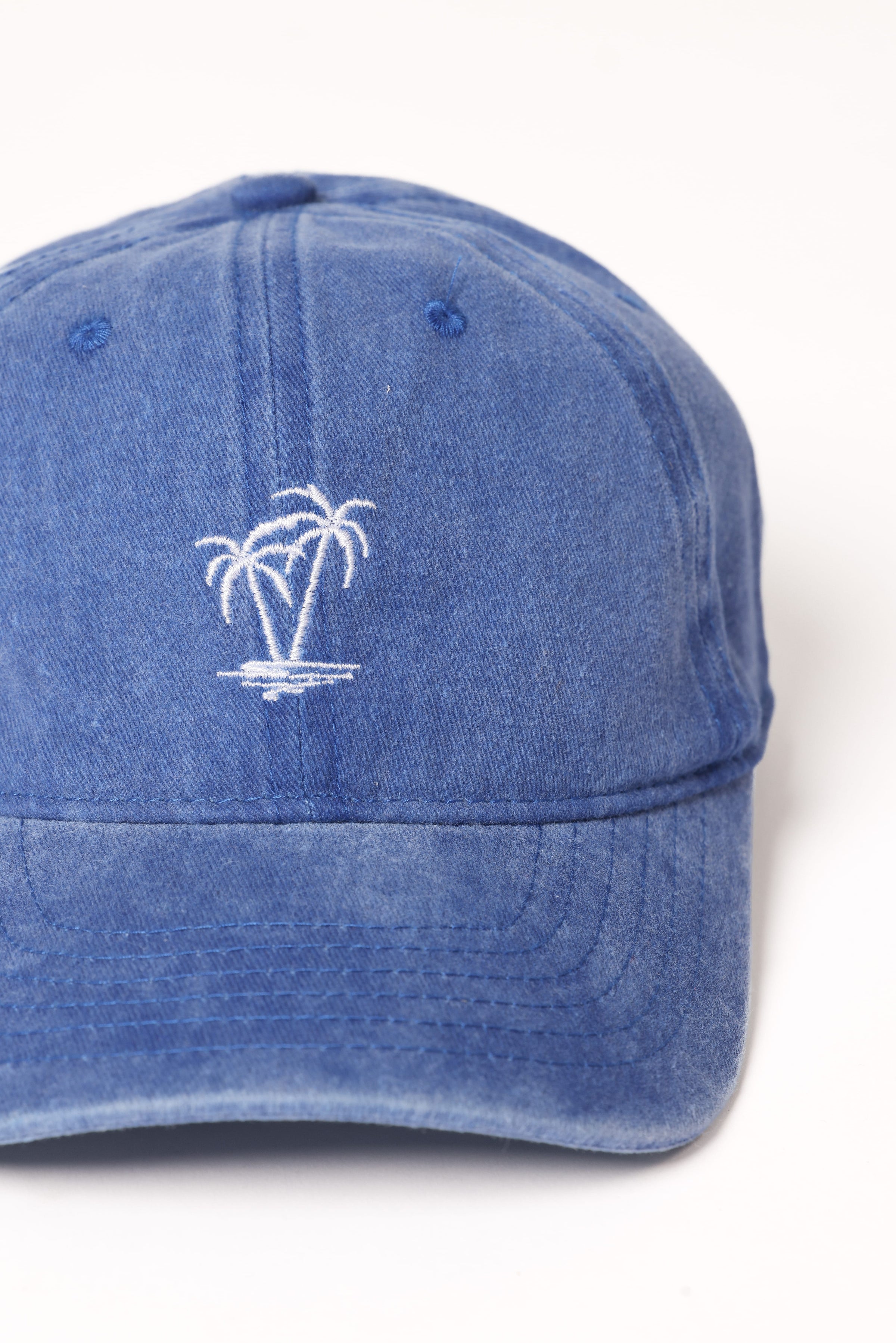 Petal and Pup USA ACCESSORIES Palmy Cap - Blue One Size