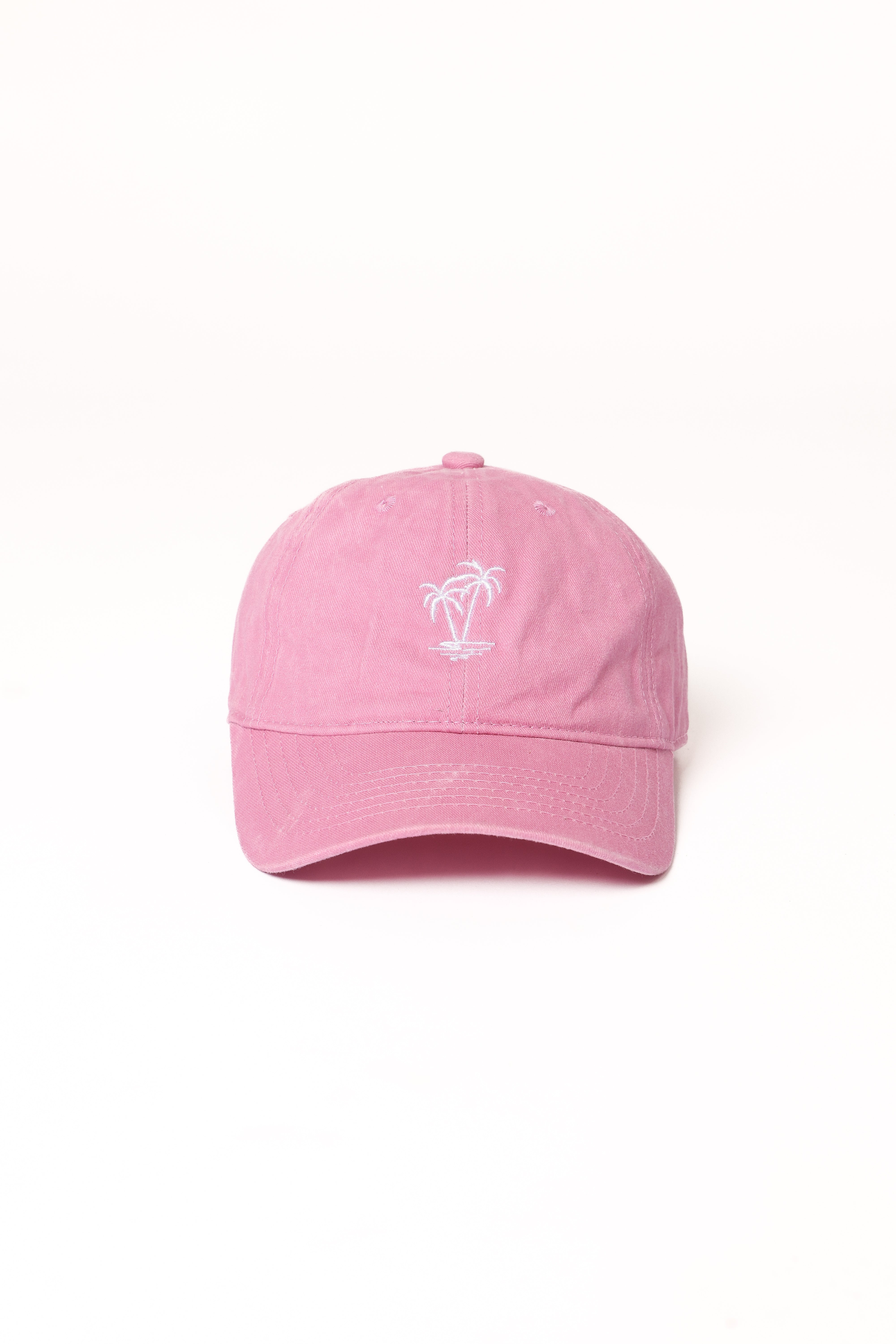 Petal and Pup USA ACCESSORIES Palmy Cap - Pink One Size